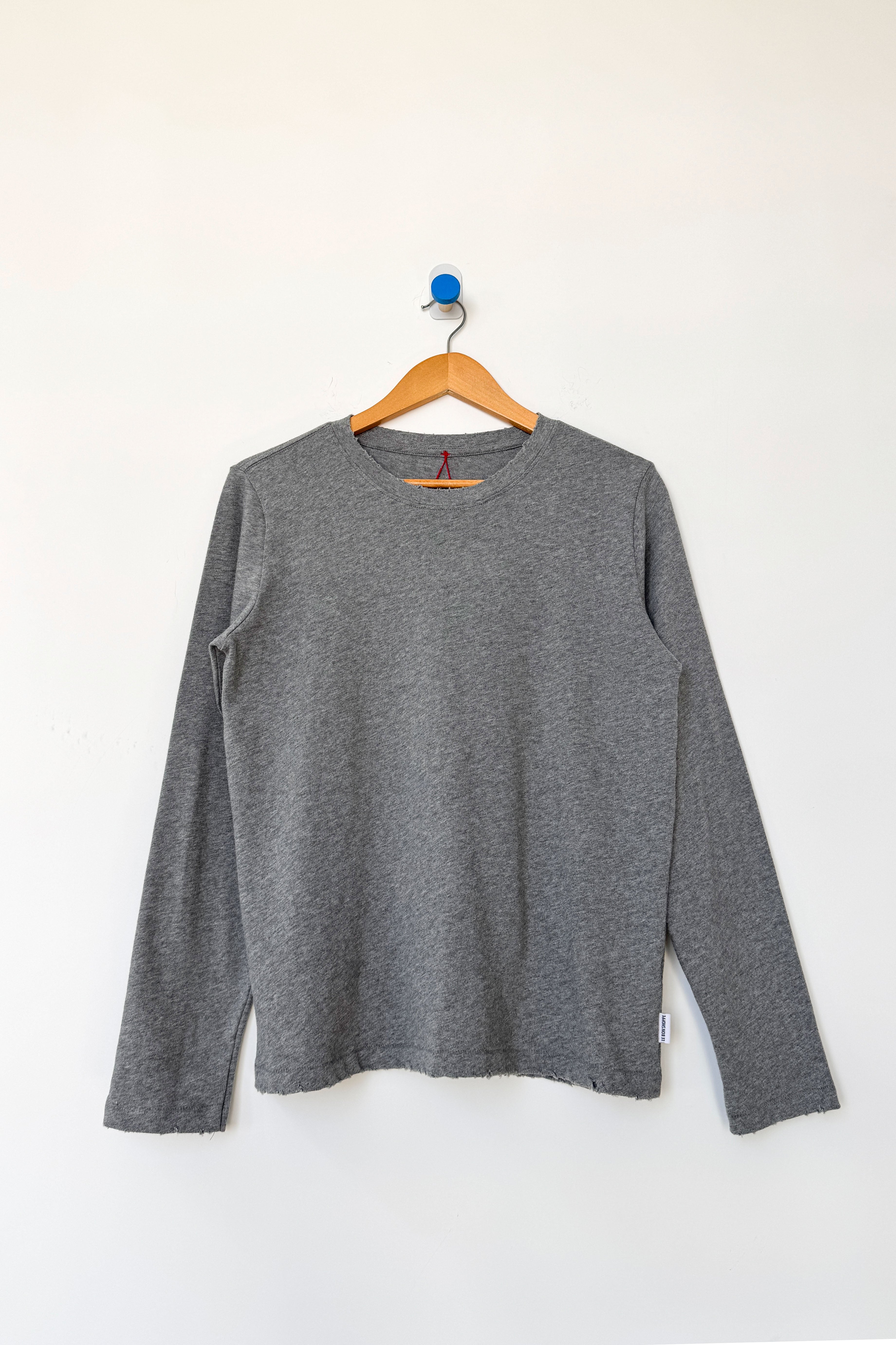 Everyday Long Sleeve Tee - Melange Grey