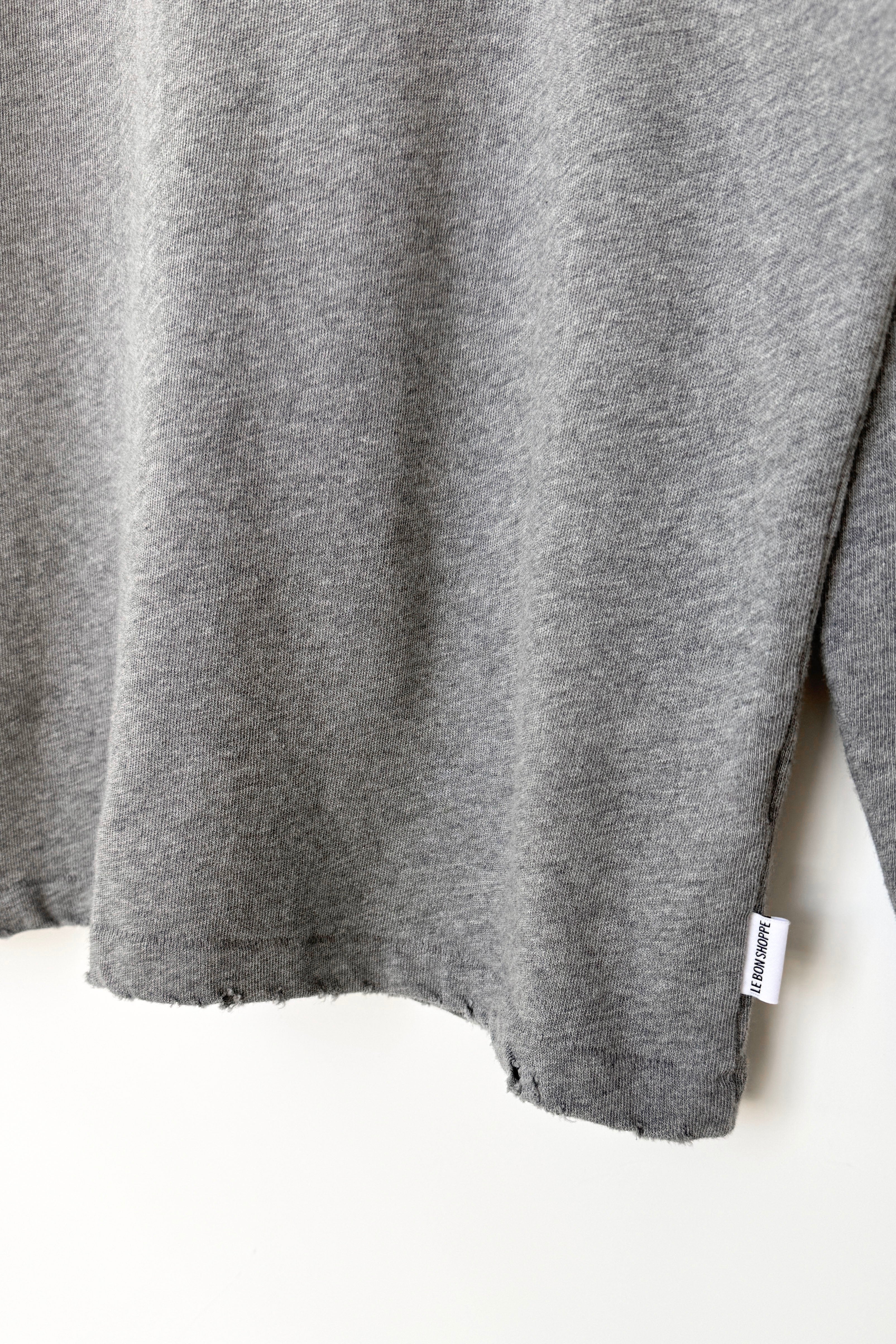 Everyday Long Sleeve Tee - Melange Grey