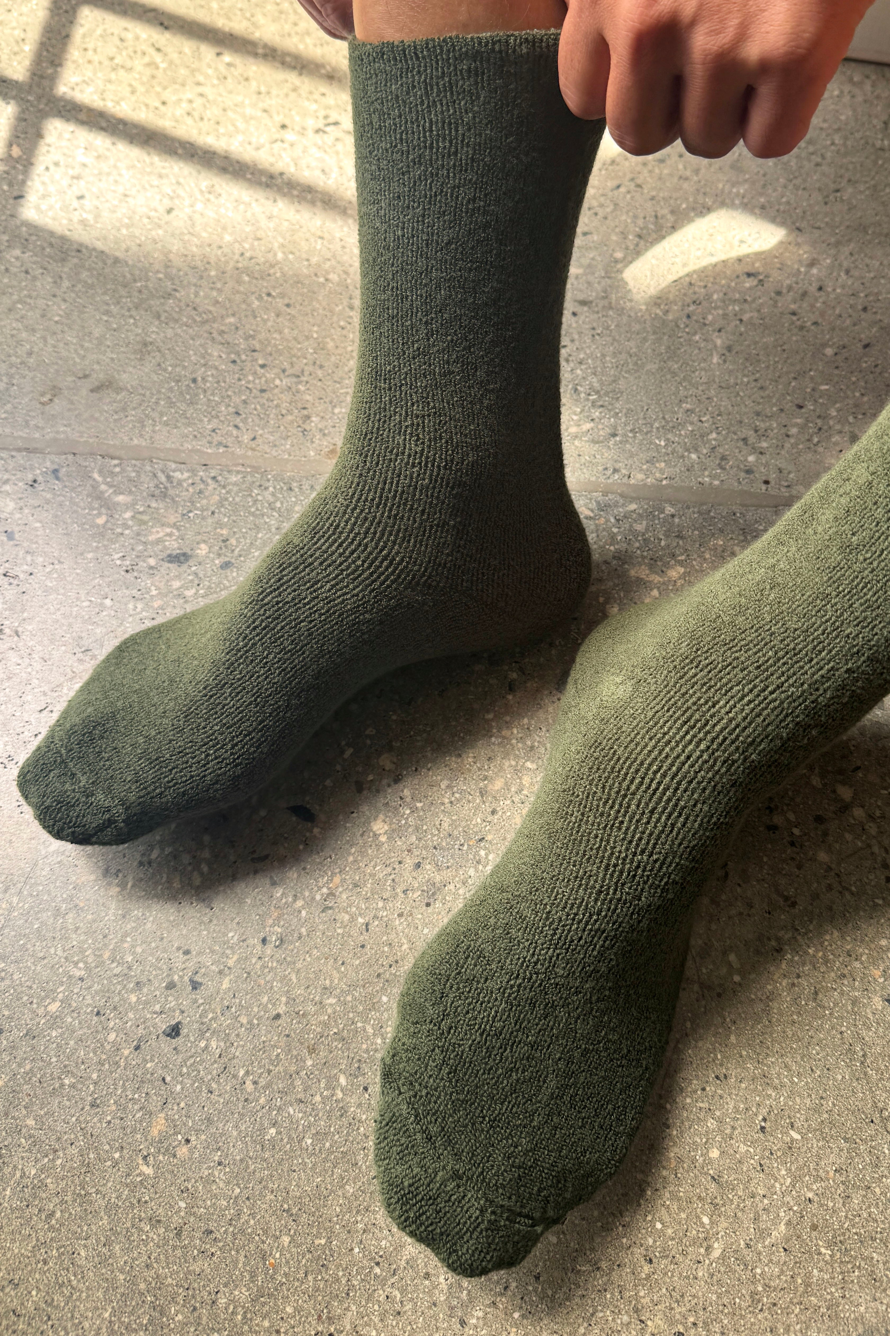 EXTENDED Cloud Socks - Forest