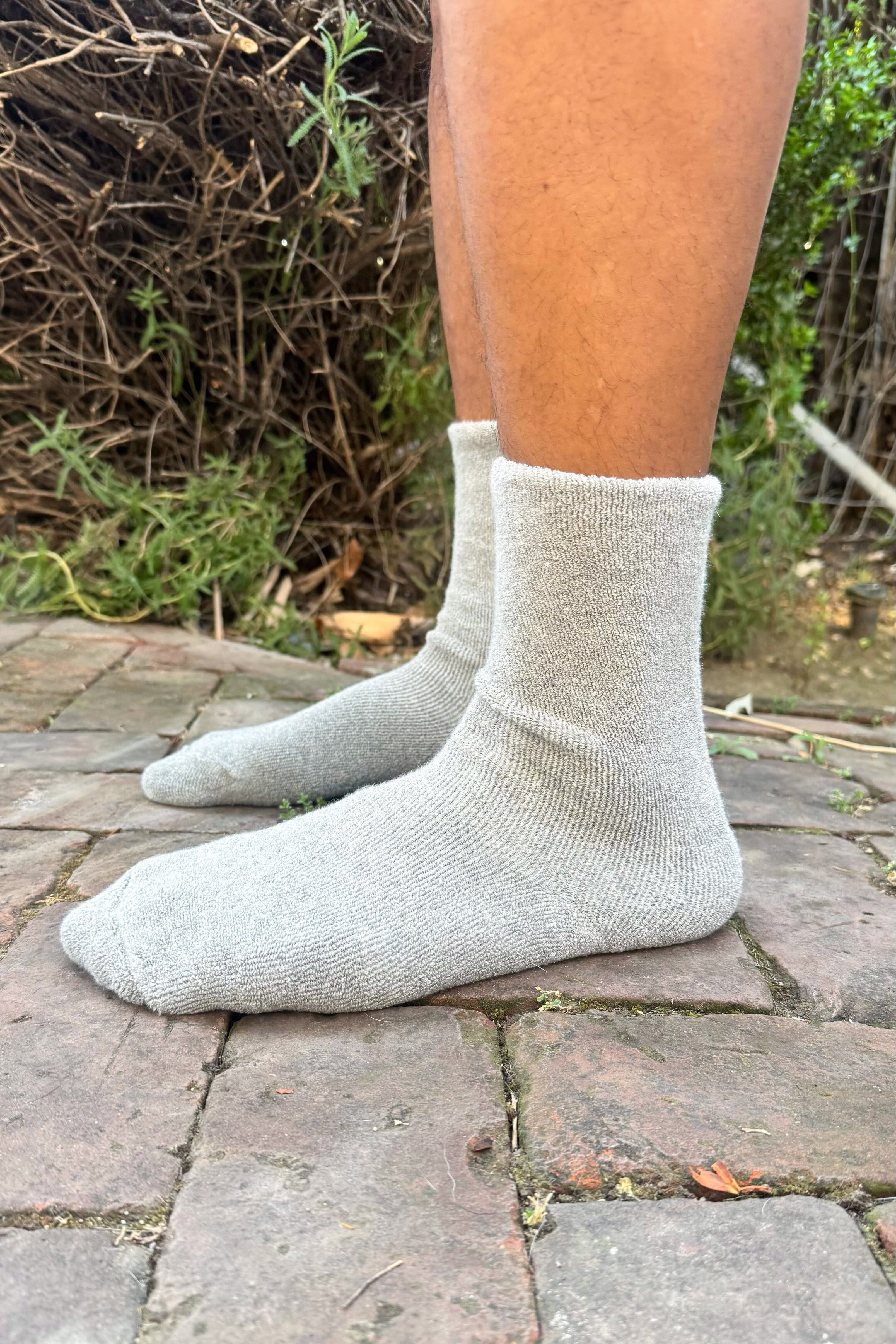 EXTENDED Cloud Socks - Ht. Grey