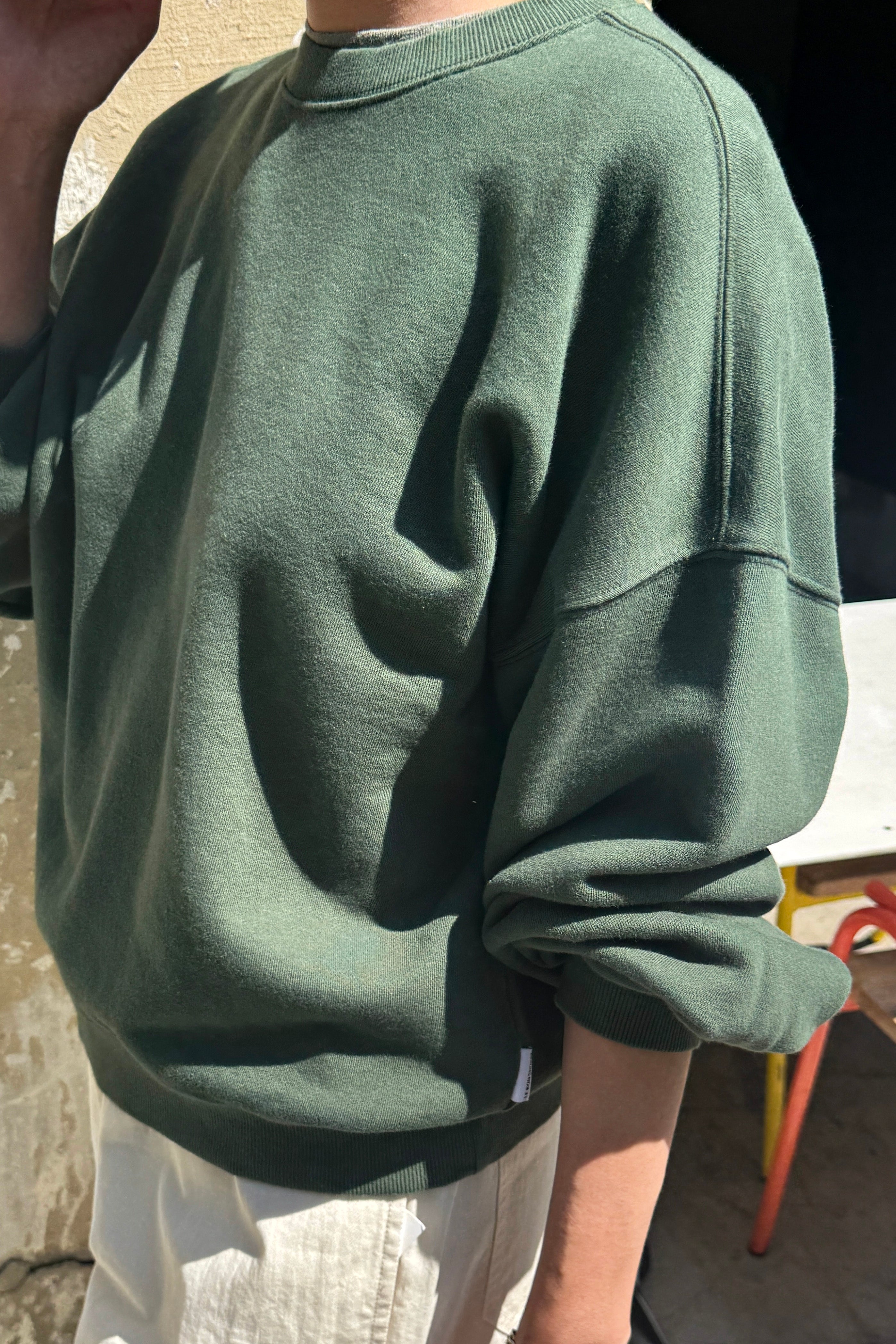 French Terry Core Sweatshirt - Cedar Green