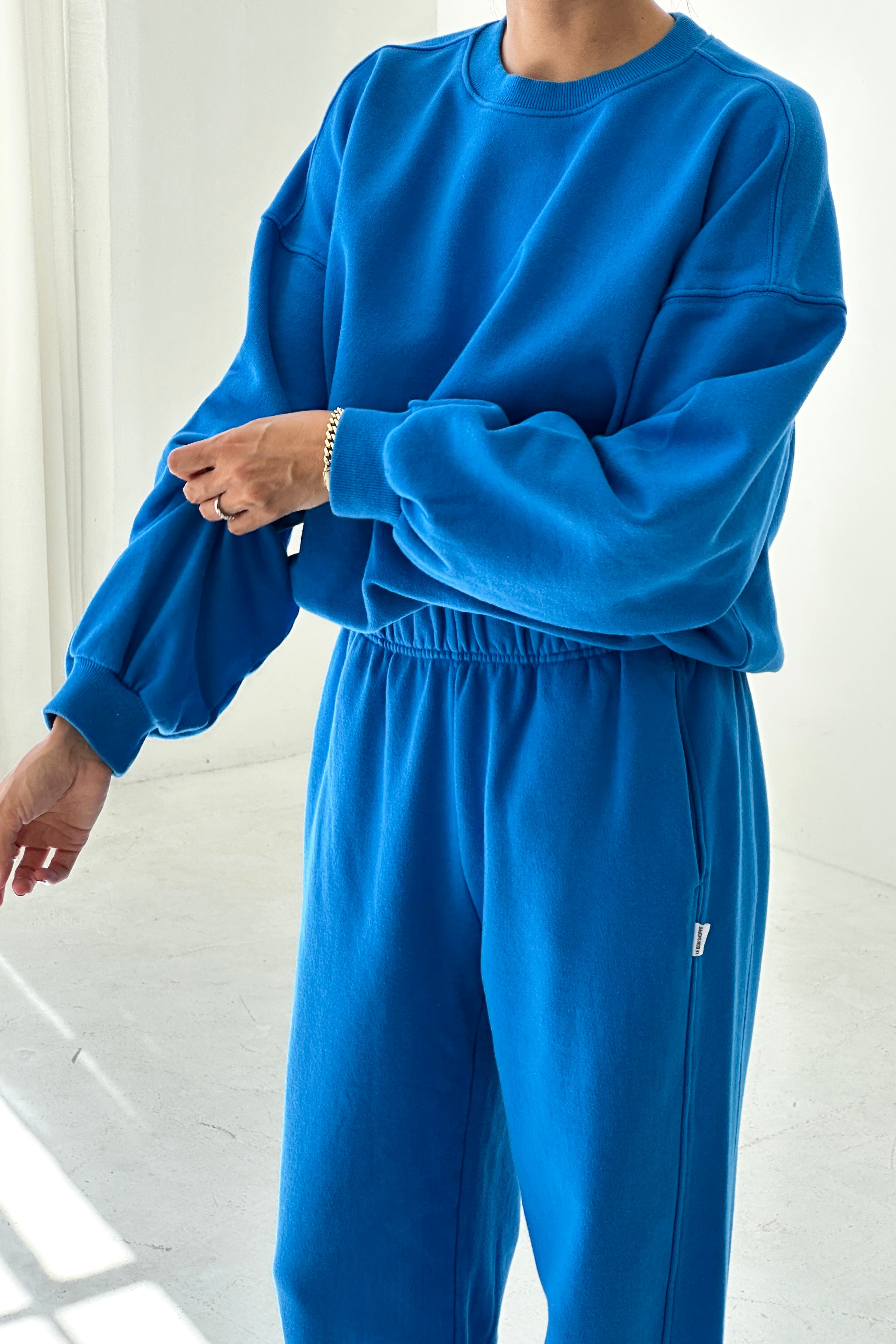 French Terry Core Sweatshirt - Lagoon