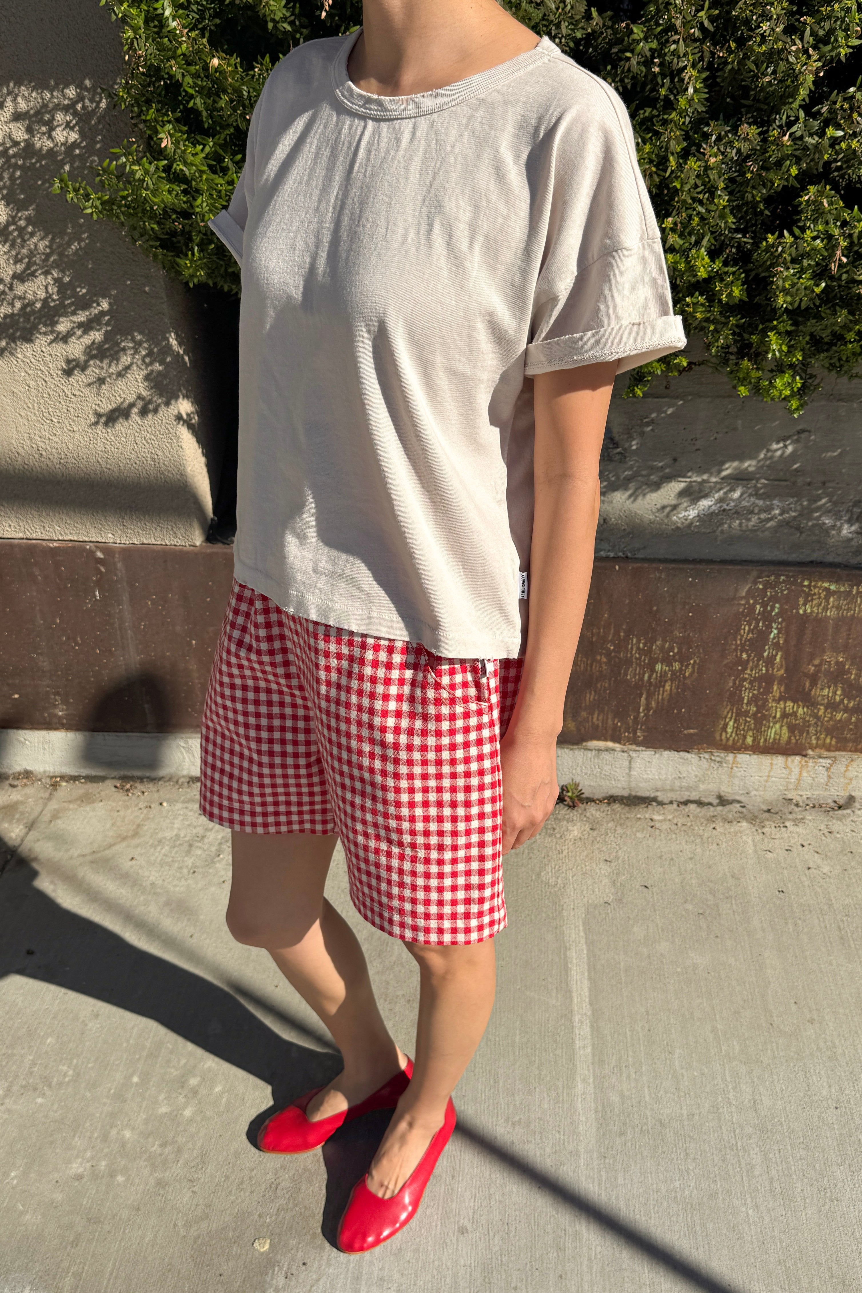 Vintage Fille Tee - Rice