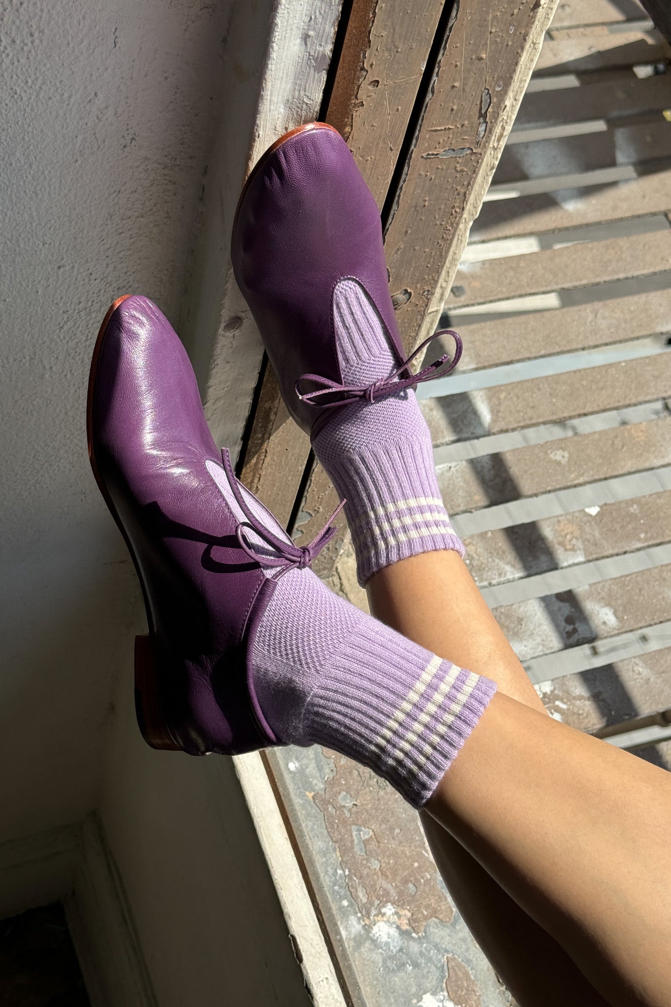 Chaussettes Petite Amie - Iris