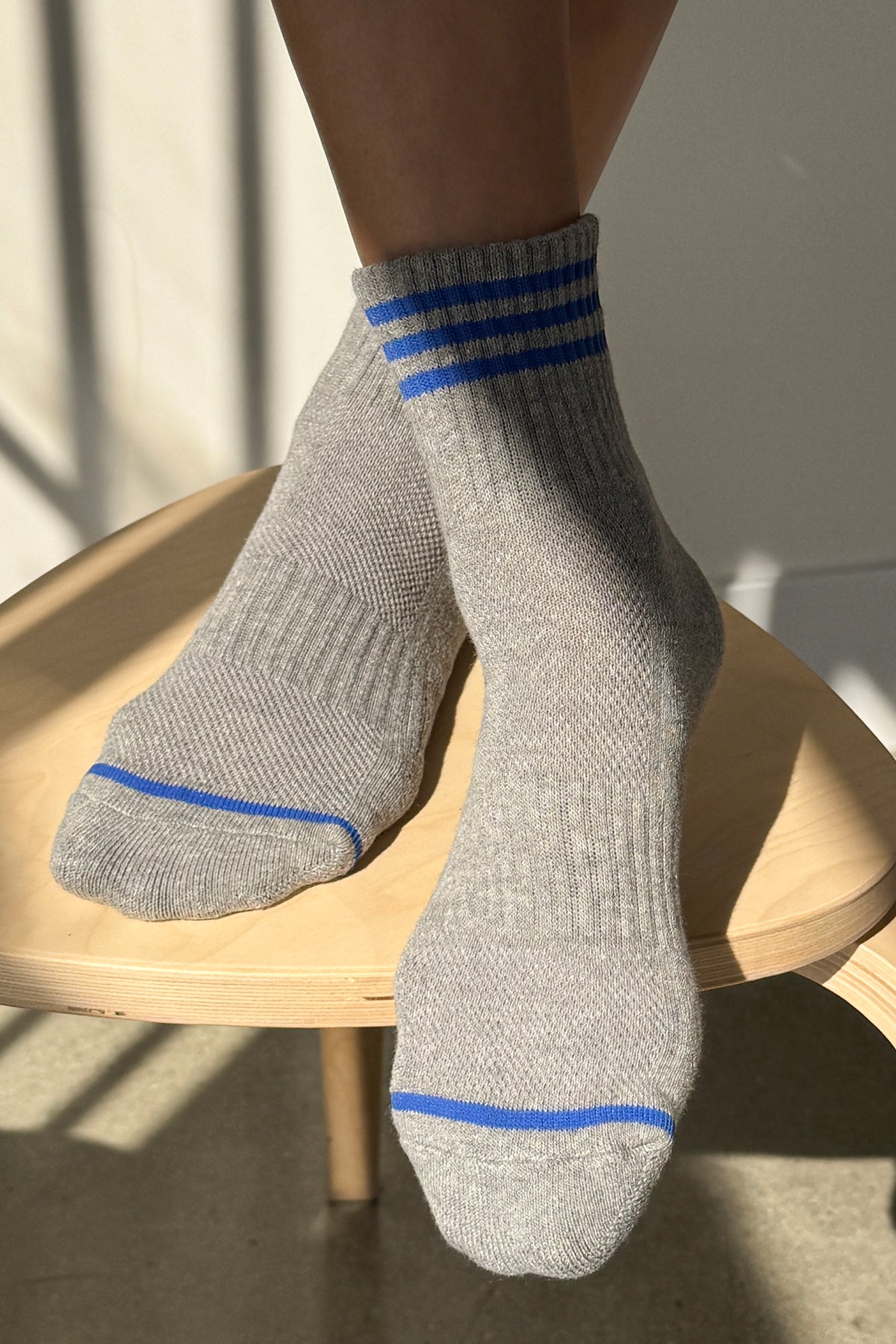 Girlfriend Socks - Grey