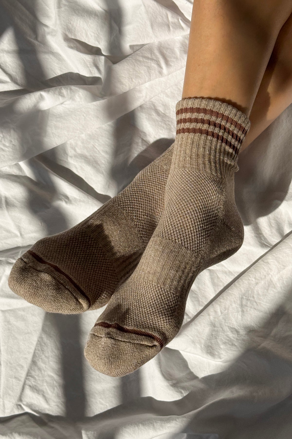 Chaussettes Girlfriend - Noisetier