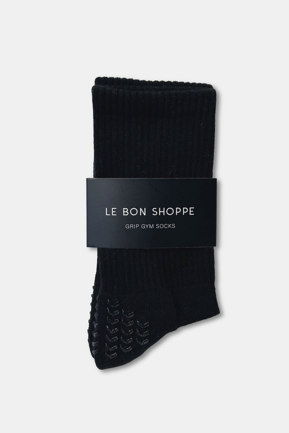 Grip Gym Socks - Black + Black