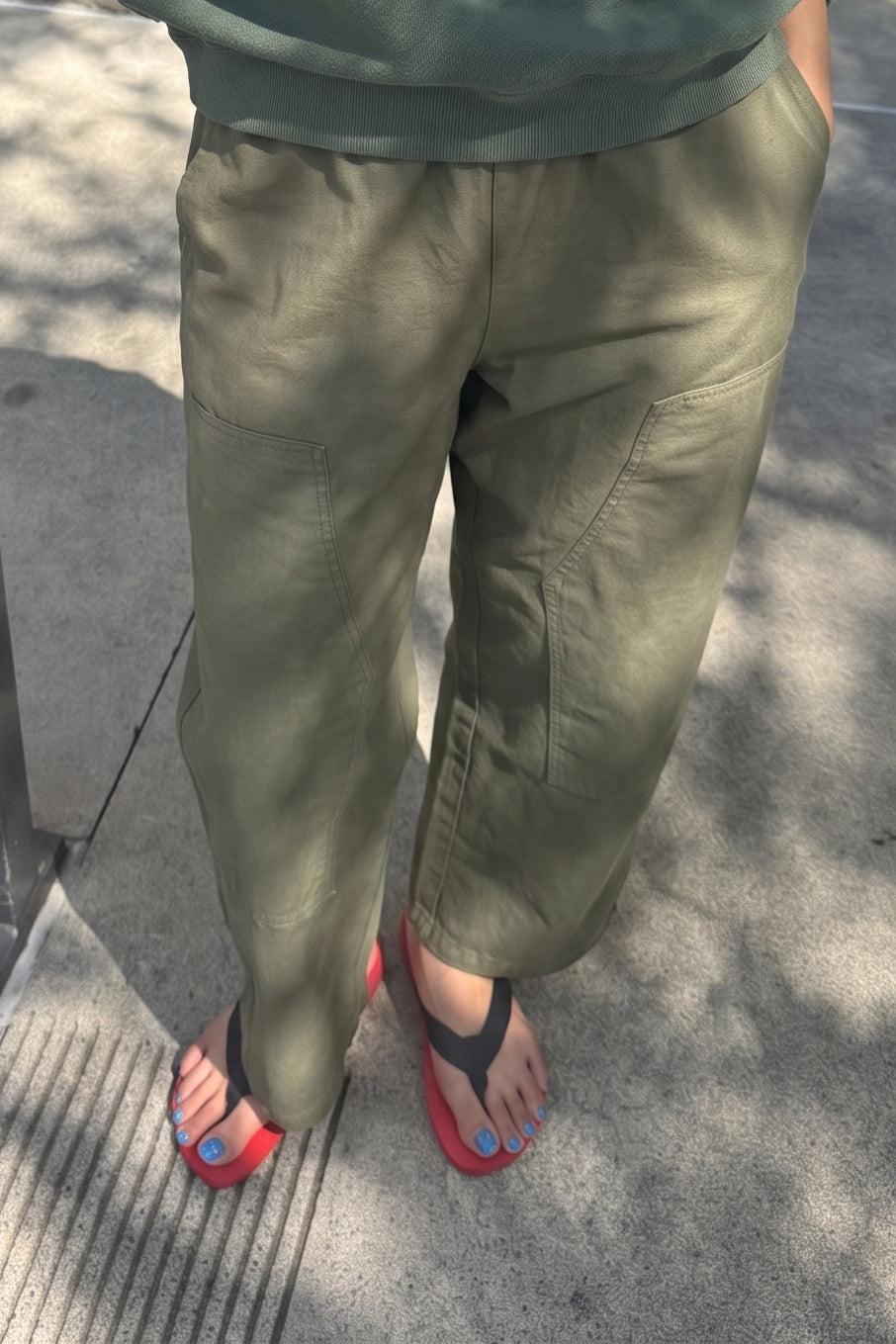 Gardener's Pants - Army Green