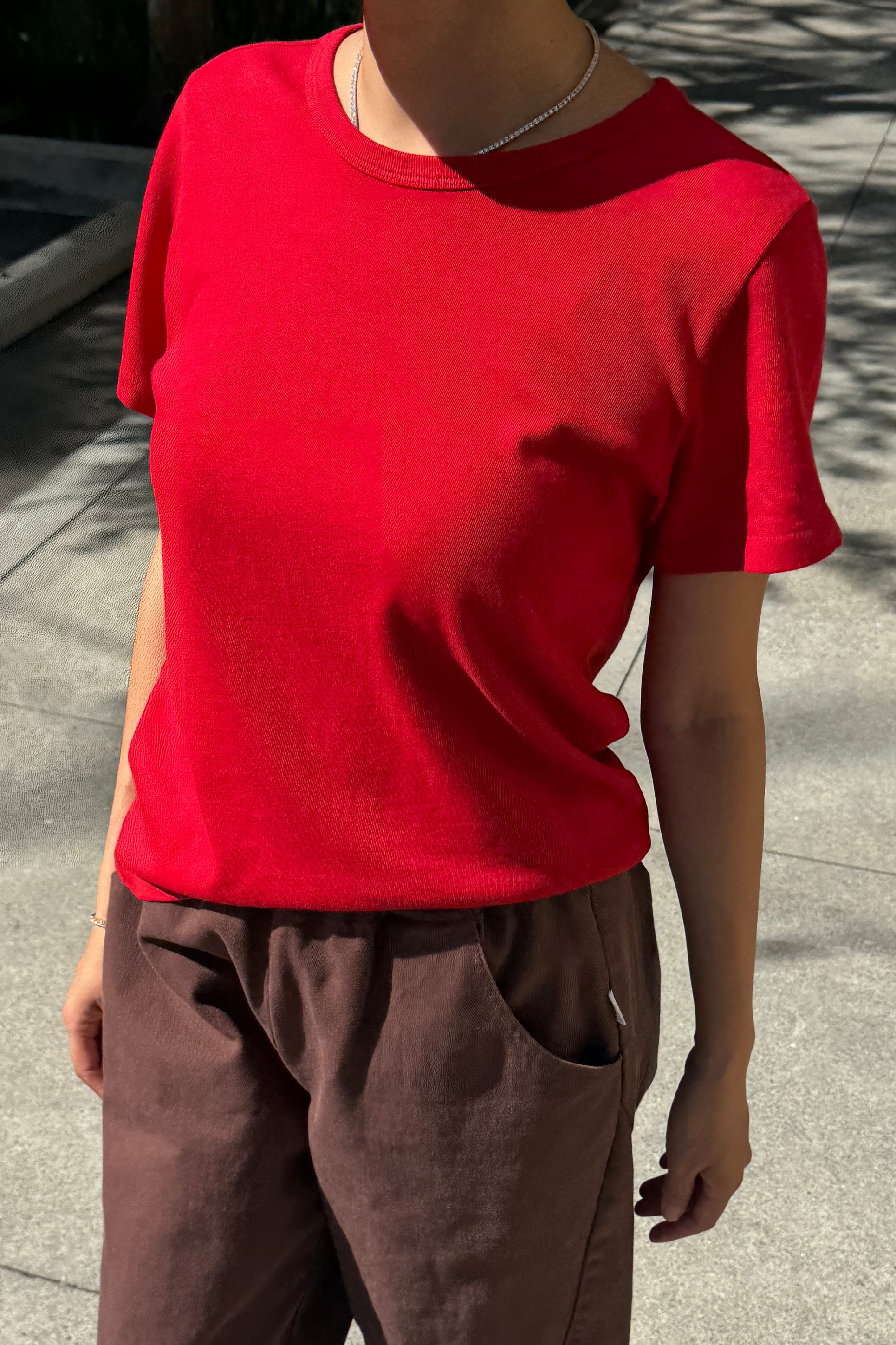 The Go-To Tee - Chili