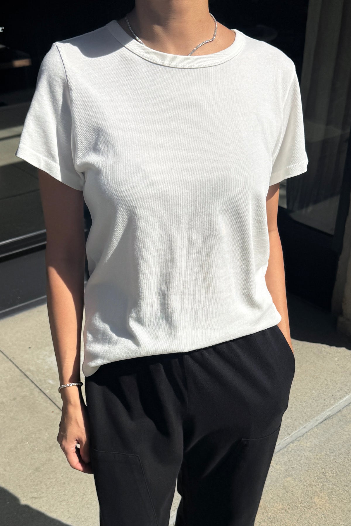 The Go-To Tee - Vintage White