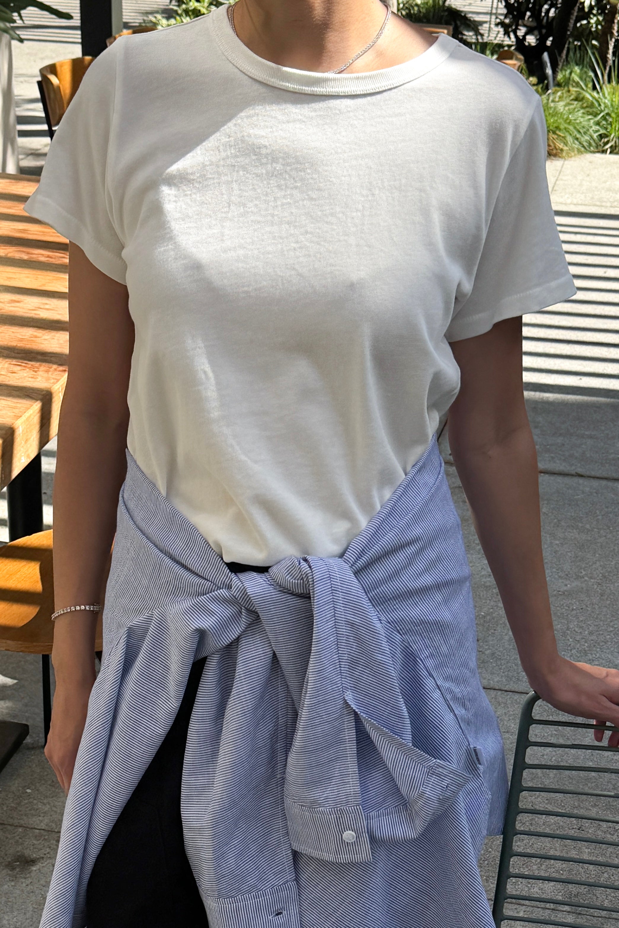 The Go-To Tee - Vintage White