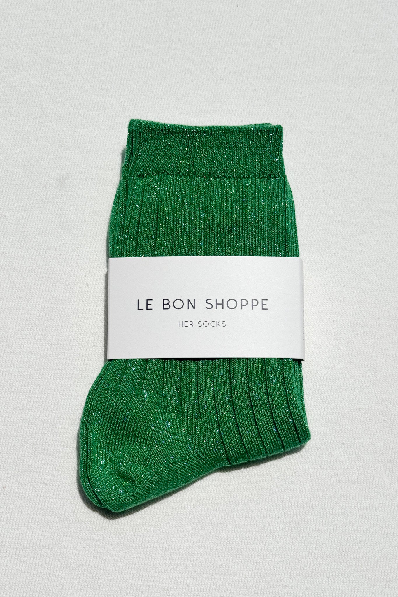 Her Socks (Glitter) - Emerald Glitter