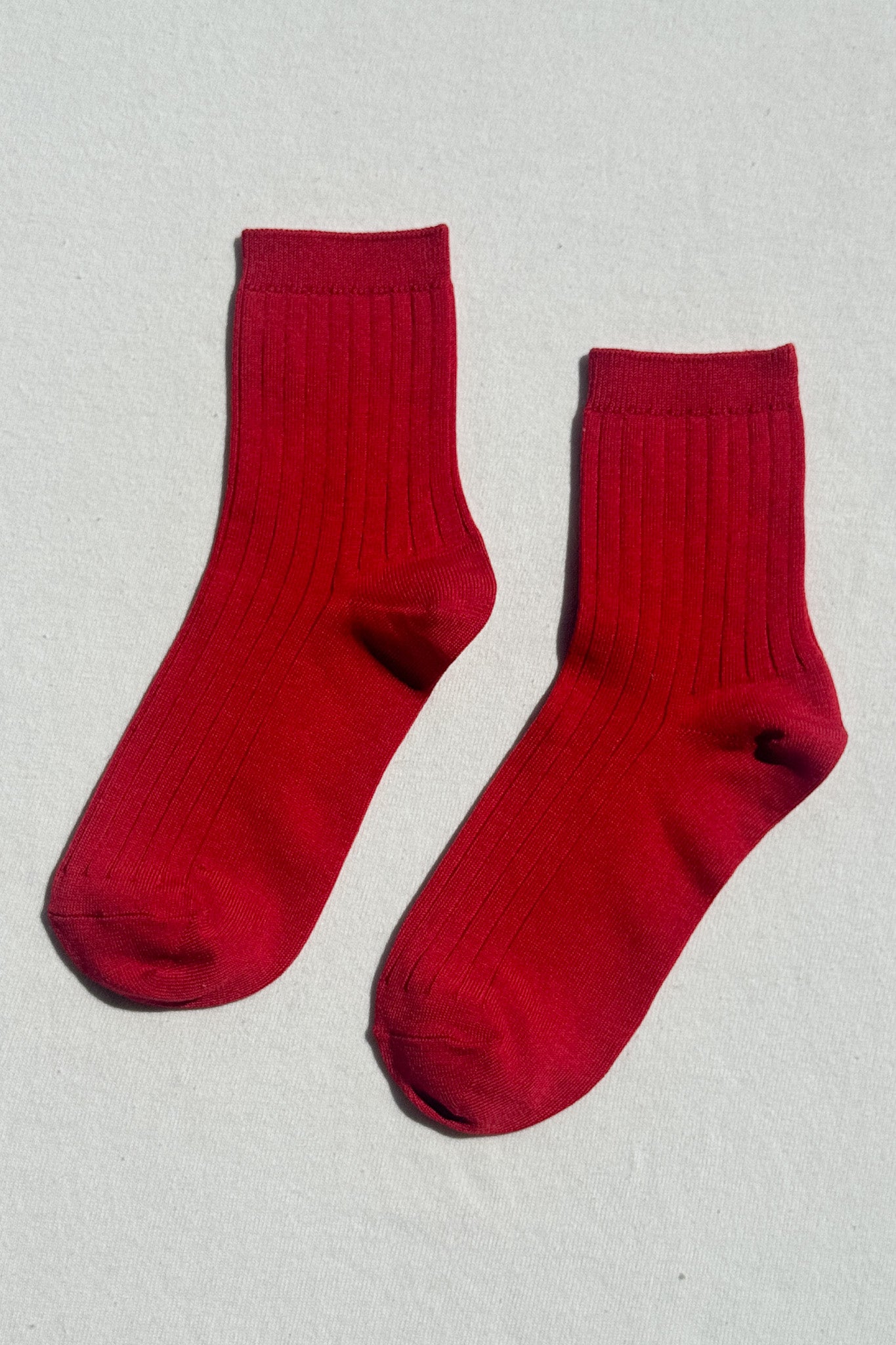 Ses Chaussettes (Coton MC) - Rouge Classique