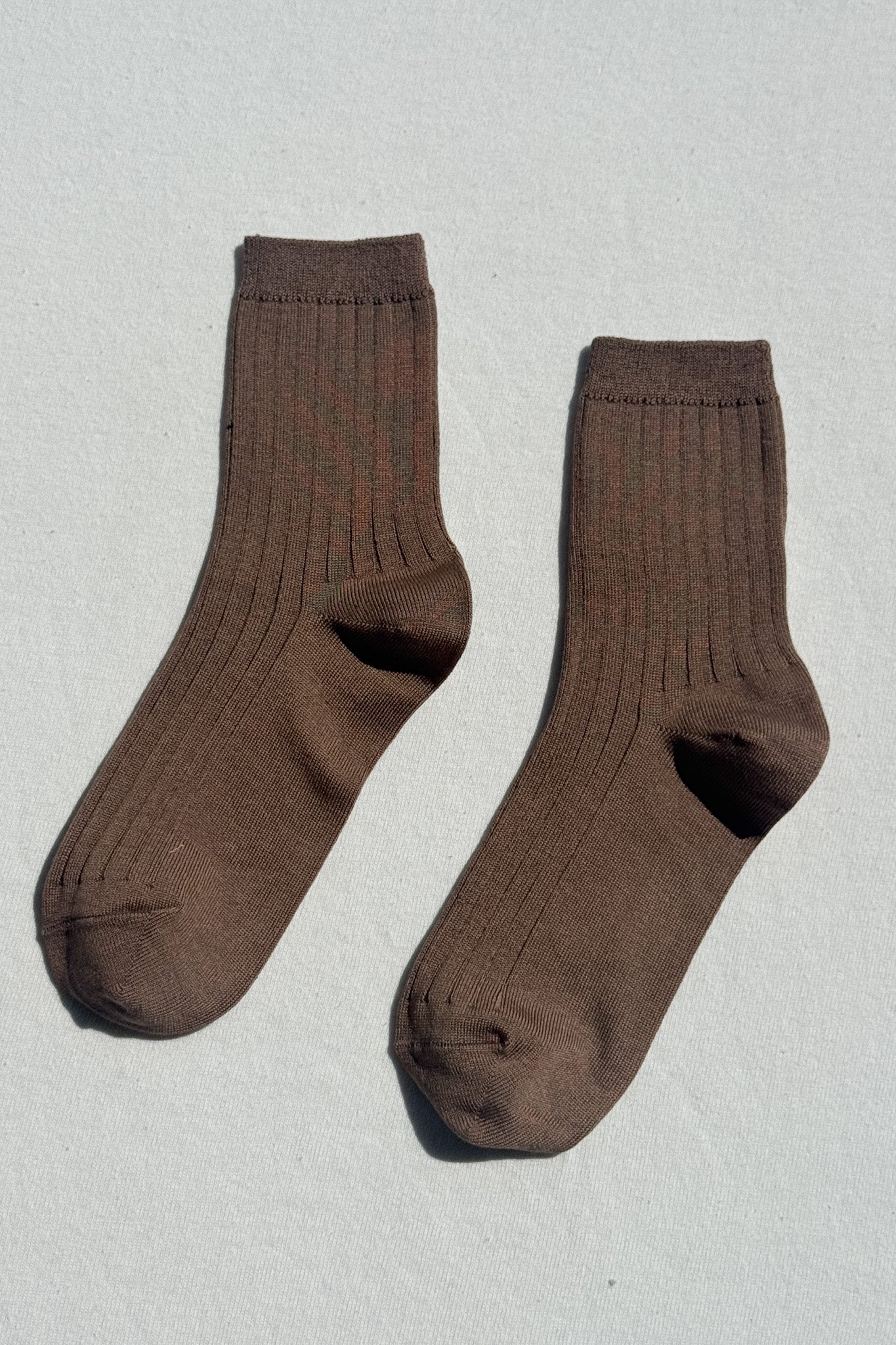 Her Socks (MC cotton) - Dark Tan