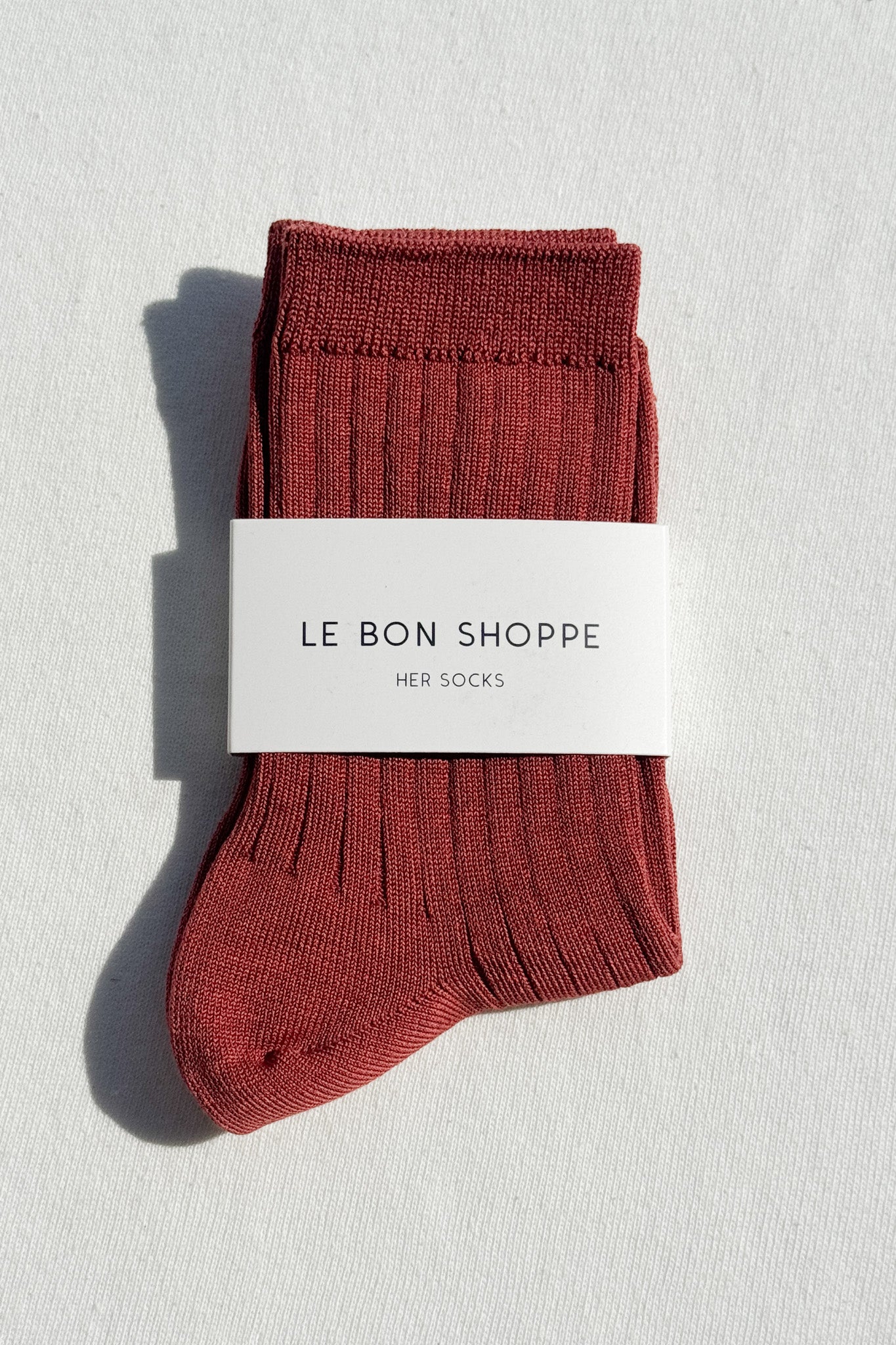 Her Socks (MC cotton) - Terracotta