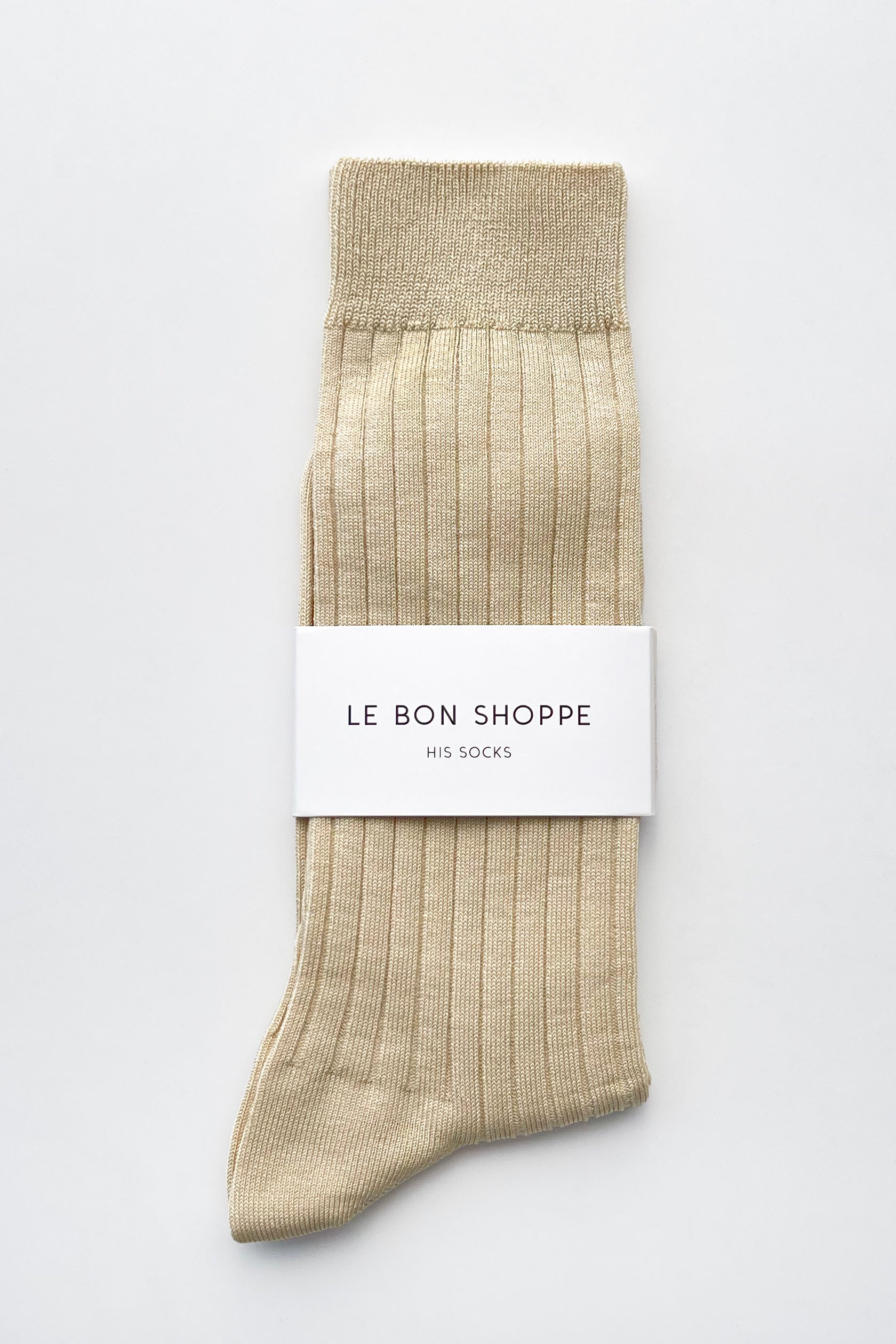 His Socks (MC cotton) - Porcelain