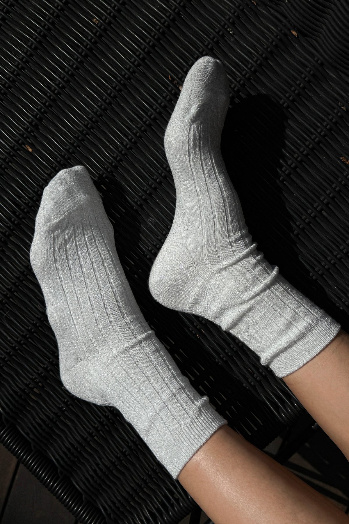 Her Socks (Glitter) - Snow White
