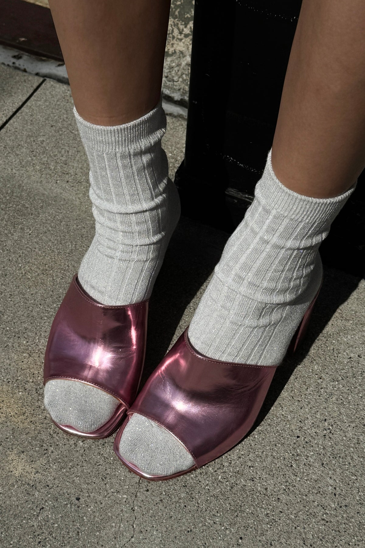 Her Socks (Glitter) - Snow White