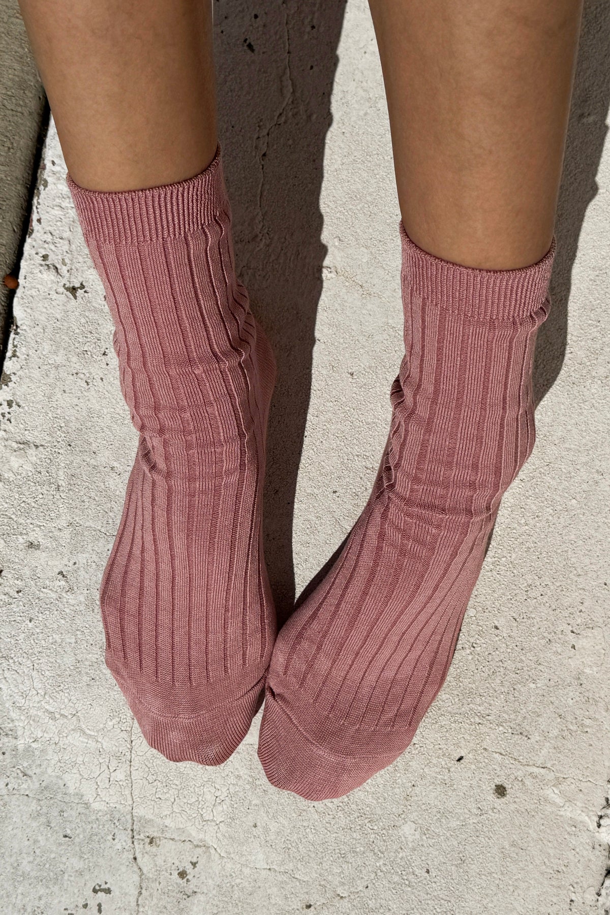 Ses Chaussettes (MC coton) - Desert Rose
