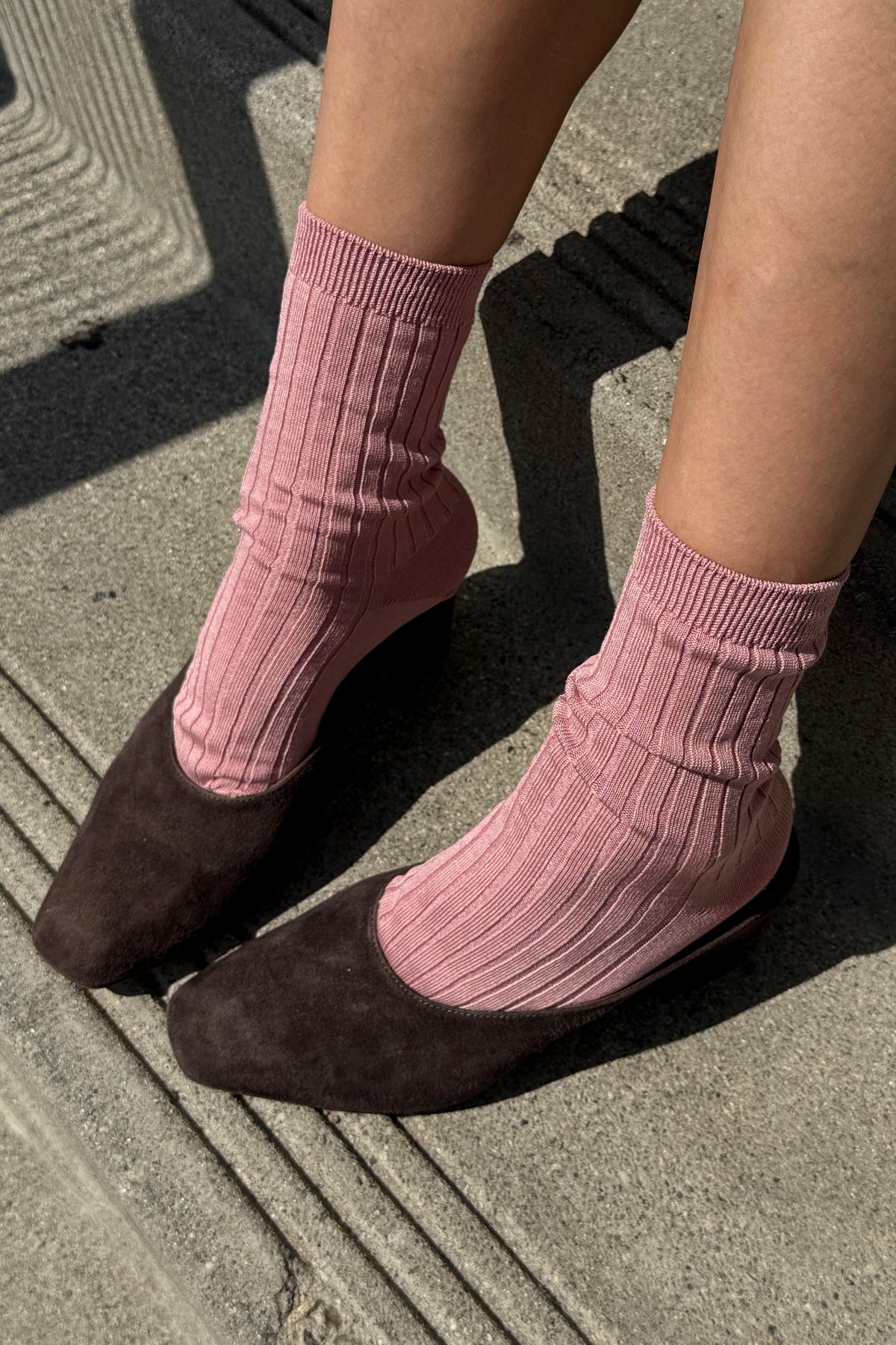 Ses Chaussettes (MC coton) - Desert Rose
