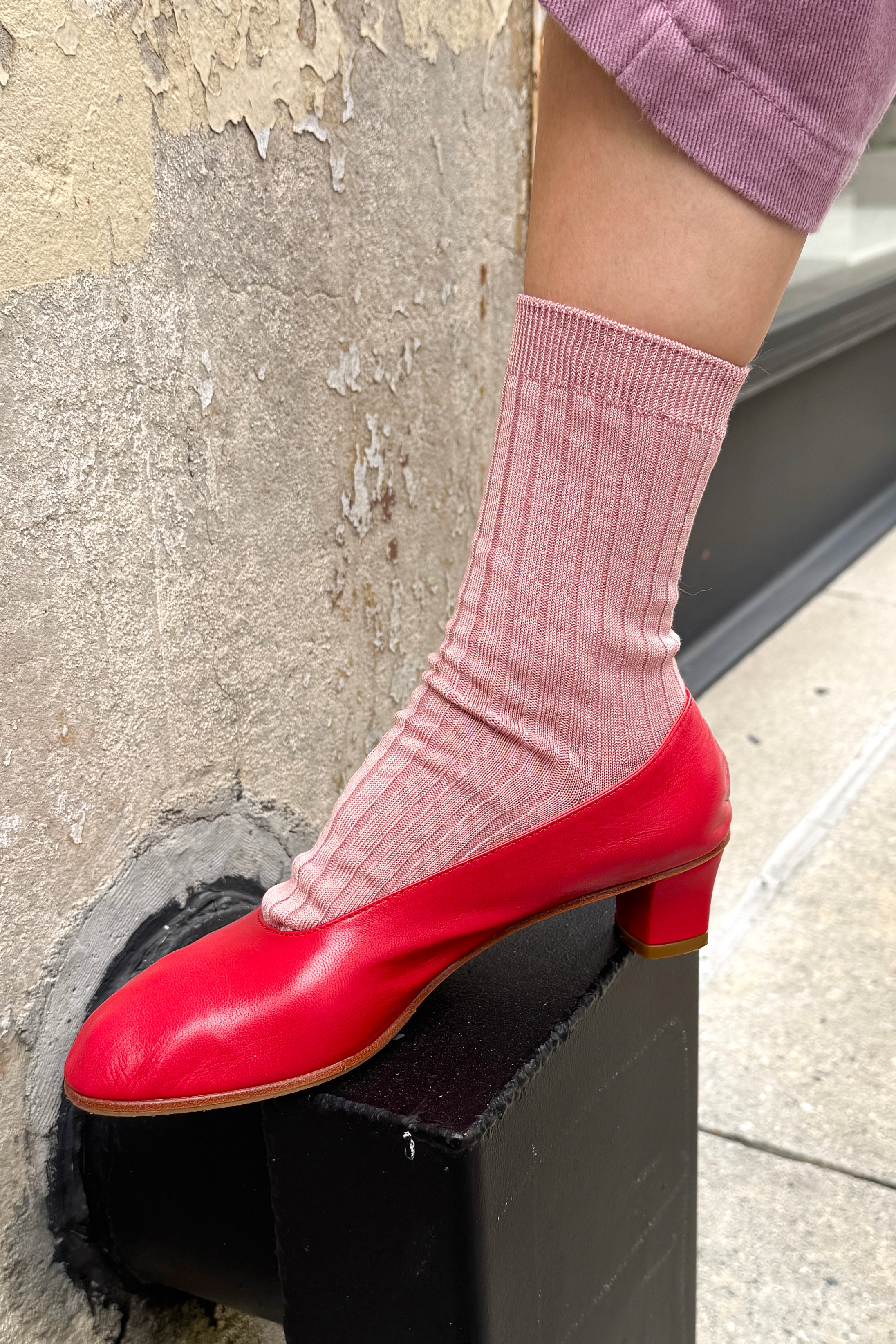 Ses Chaussettes (MC coton) - Desert Rose