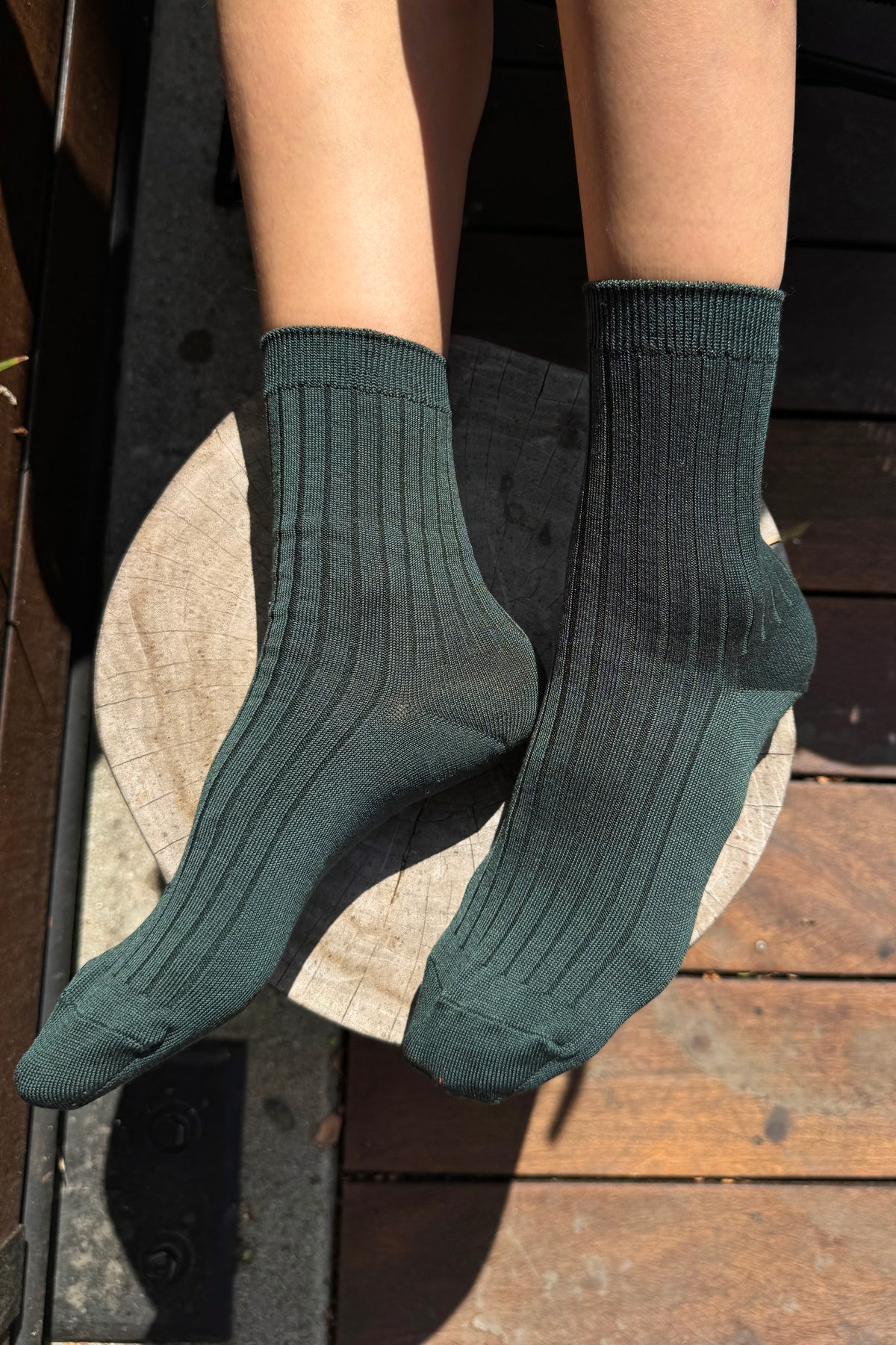 Ses Chaussettes (MC coton) - Paon