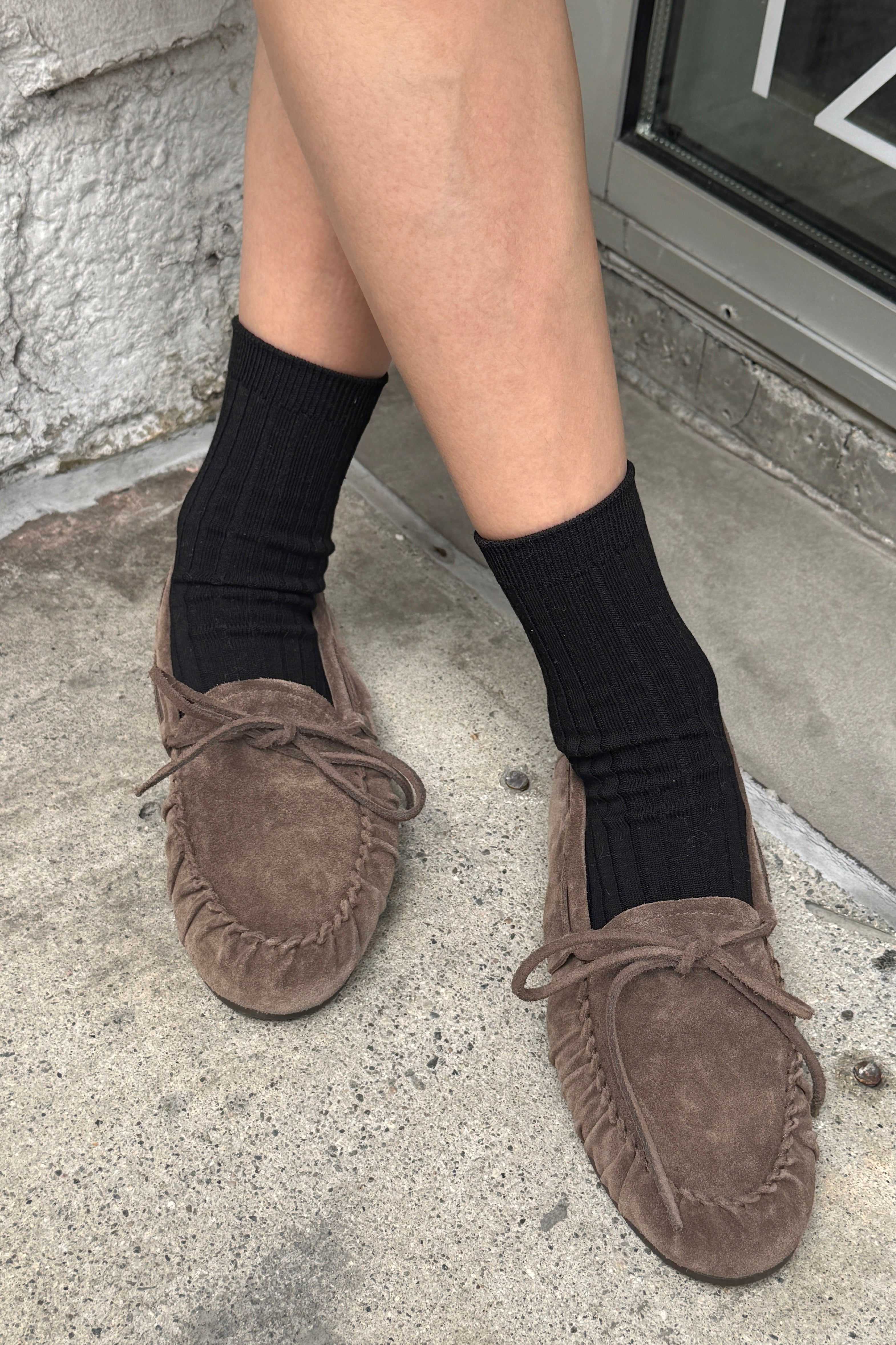 Ses Chaussettes (MC coton) - True Black