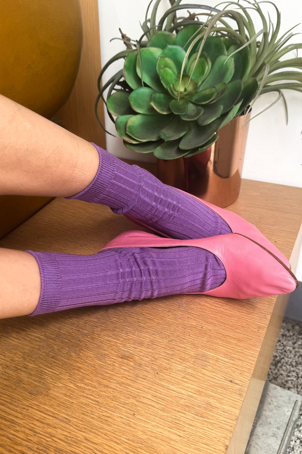 Her Socks (MC cotton) - Violet