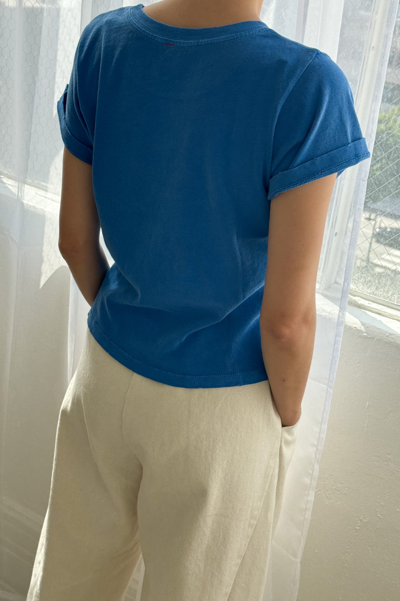 T-shirt Darling - Blanc Vintage