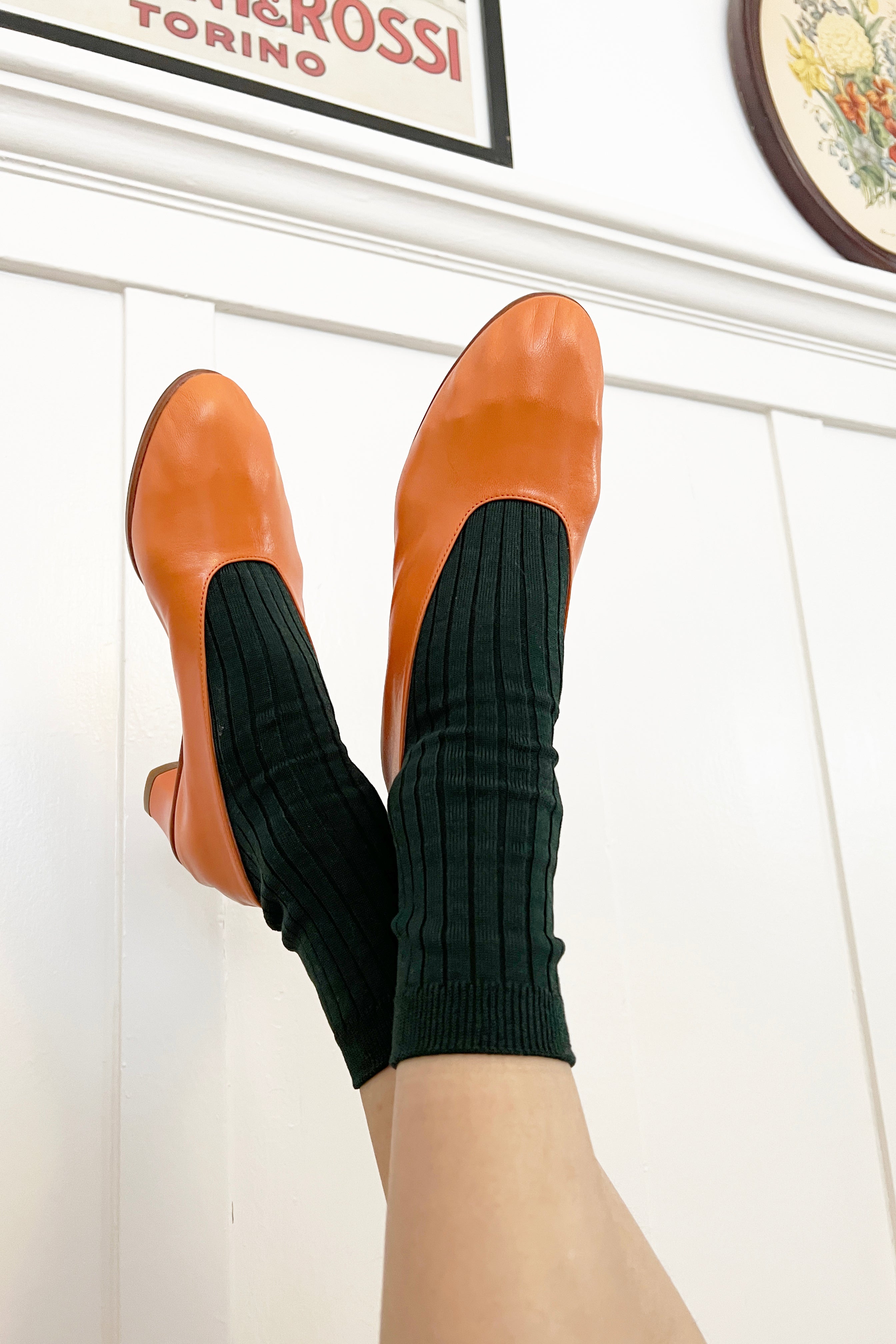 Her Socks (algodón MC) - Pavo real