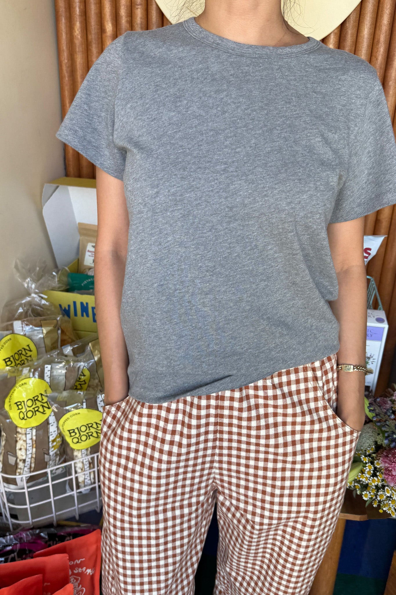 The Go-To Tee - Melange Grey