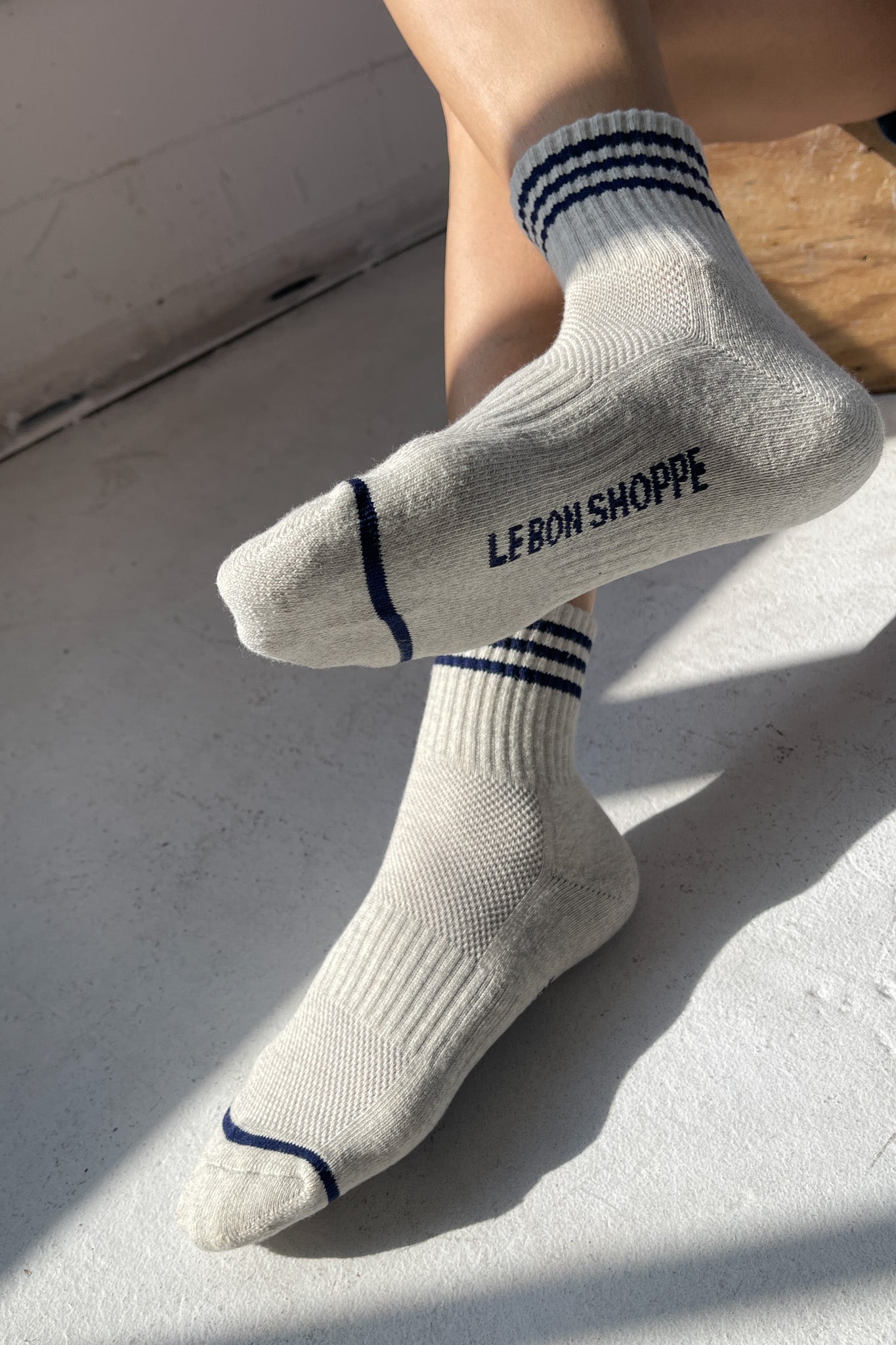 Chaussettes Girlfriend - Marin