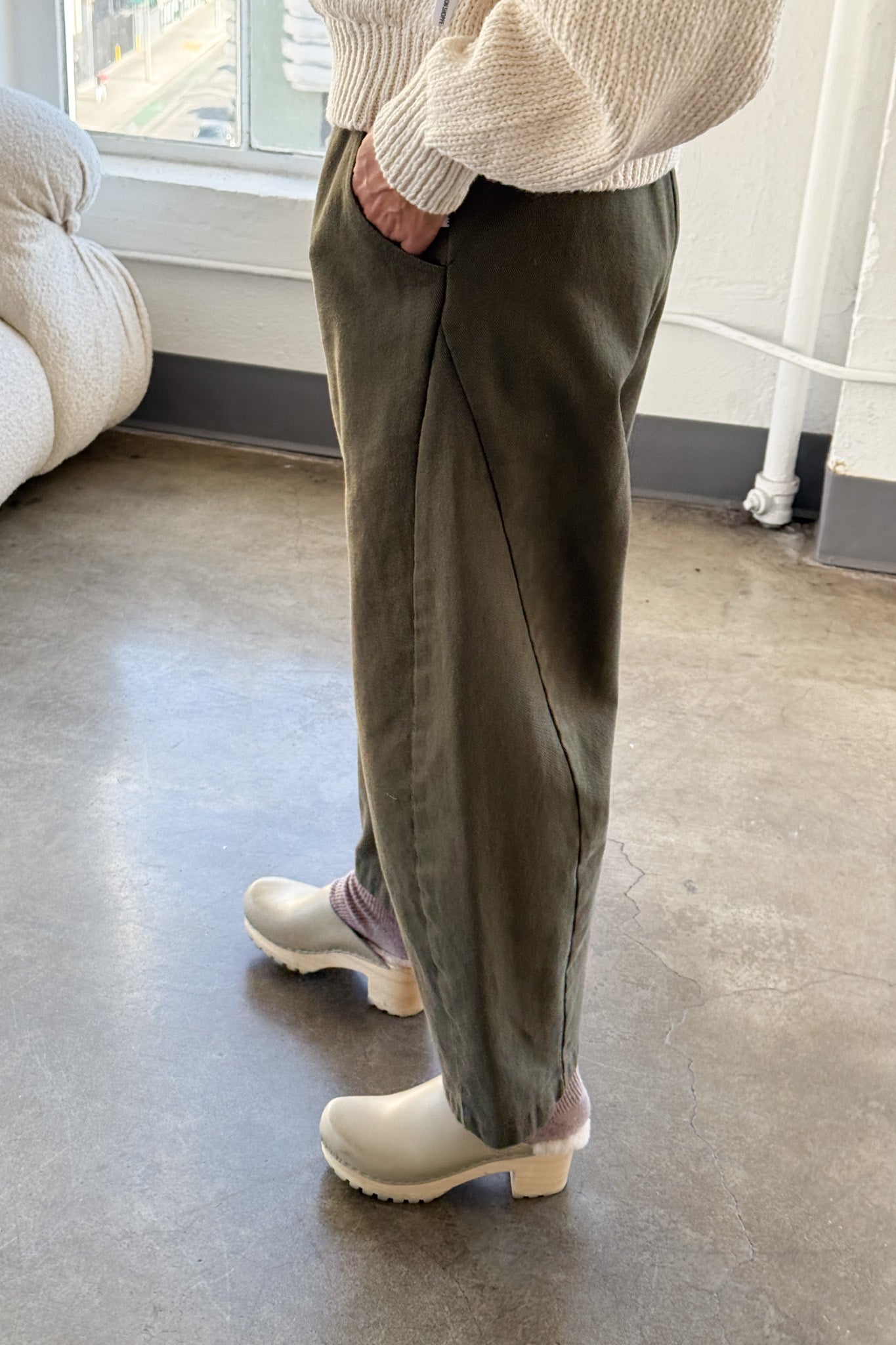 Arc Pants - OLIVE