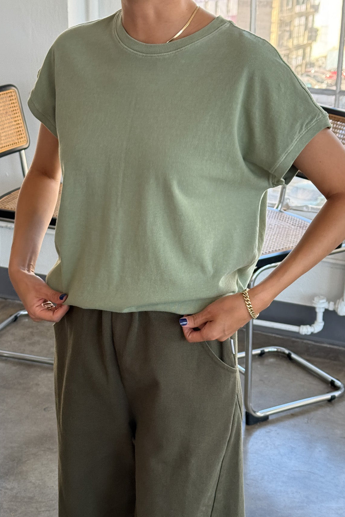 Ease Tee - Matcha