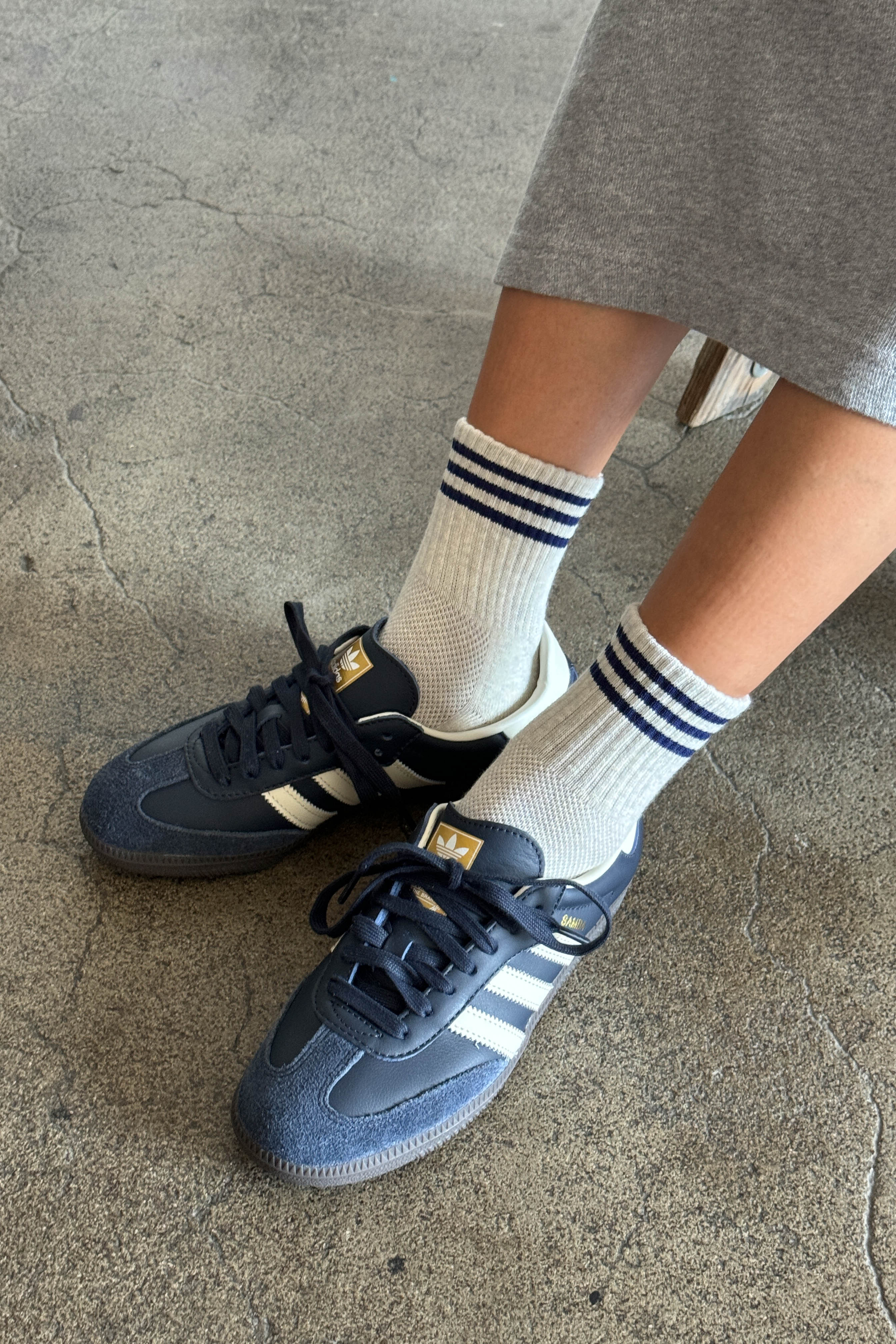Chaussettes Girlfriend - Marin