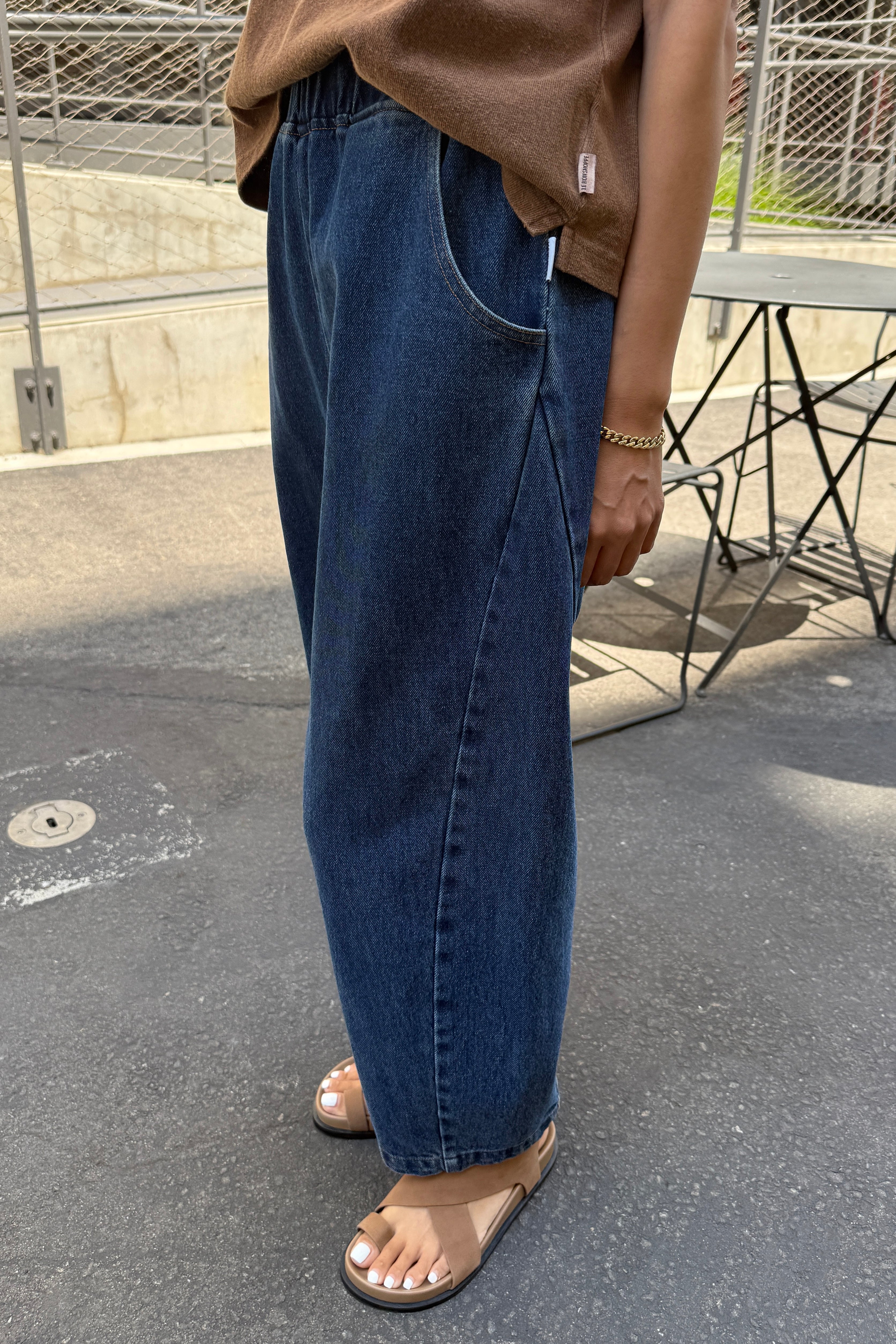 Pantalon Arc - Denim Bleu