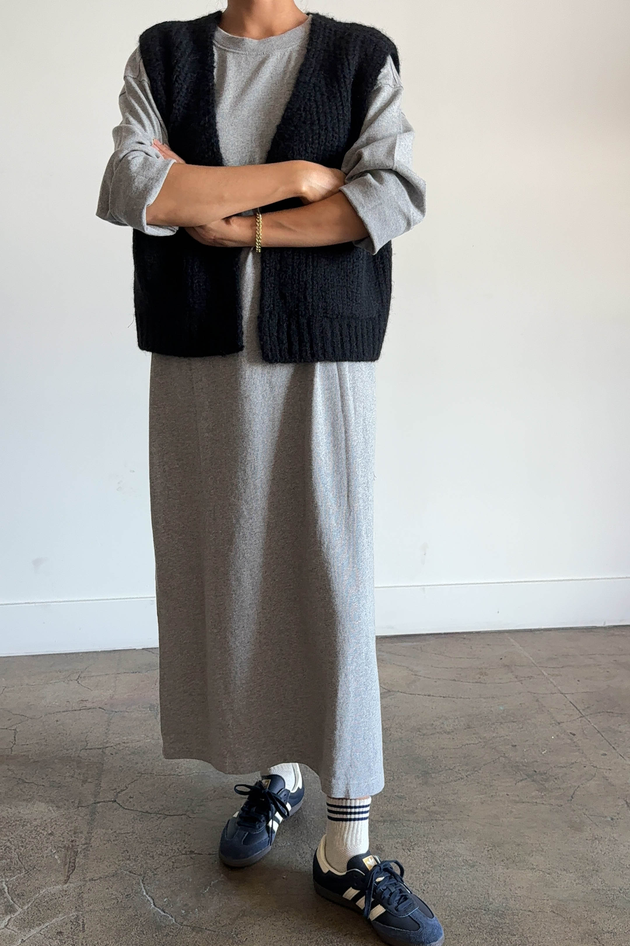 Vestido de domingo - Ht.grey