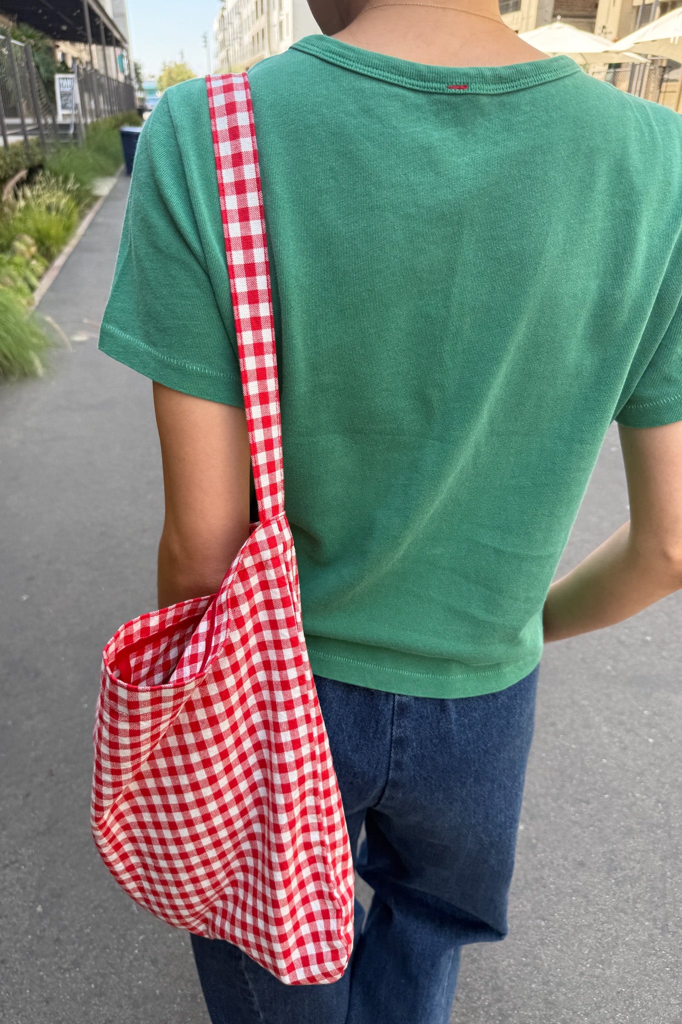 Happy Carry Bag - Red Gingham