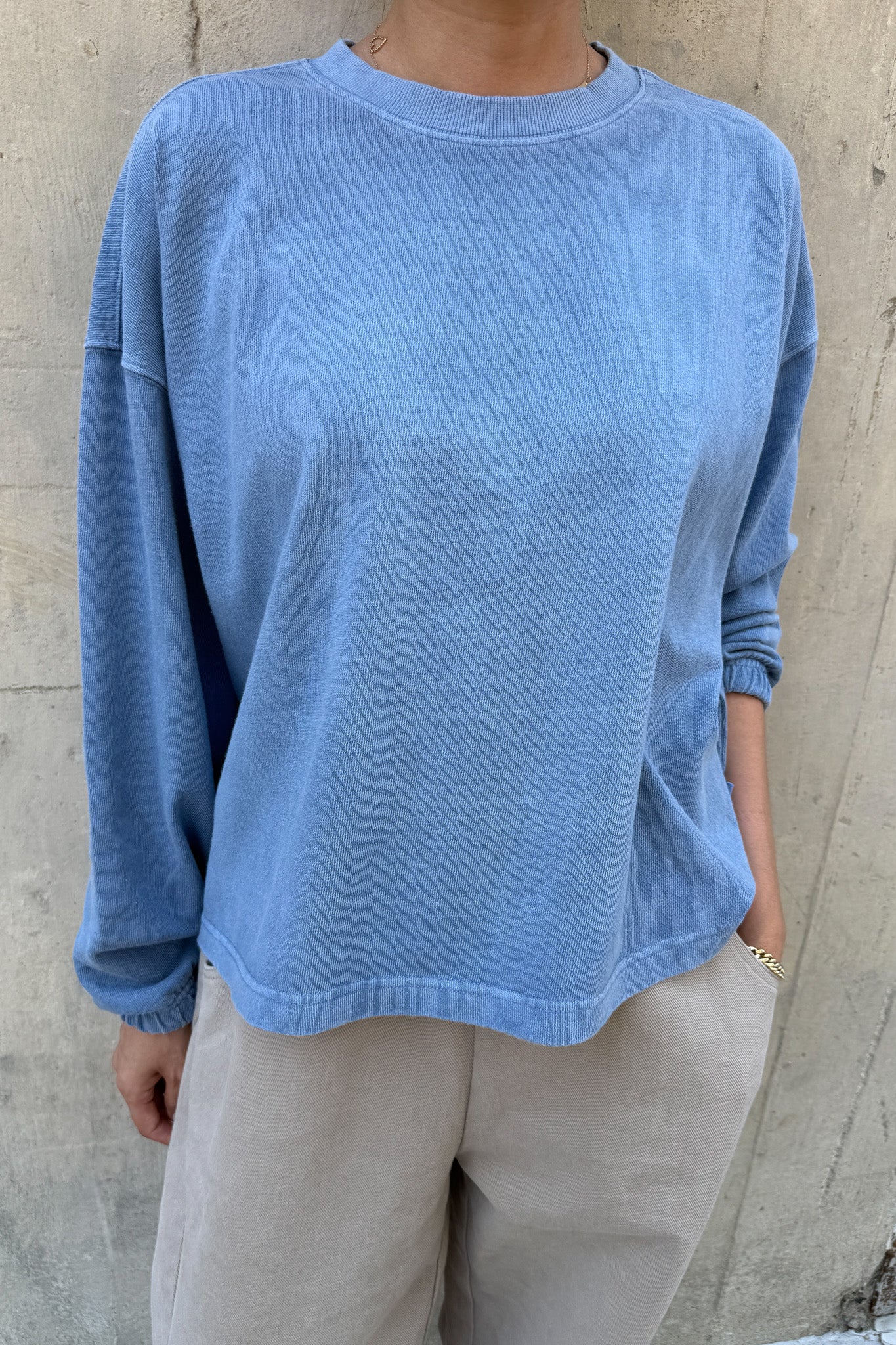 Naturelle Tee - Cornflower