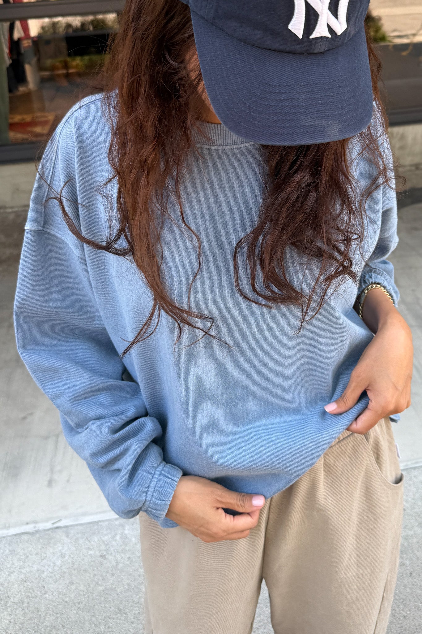 Naturelle Tee - Cornflower