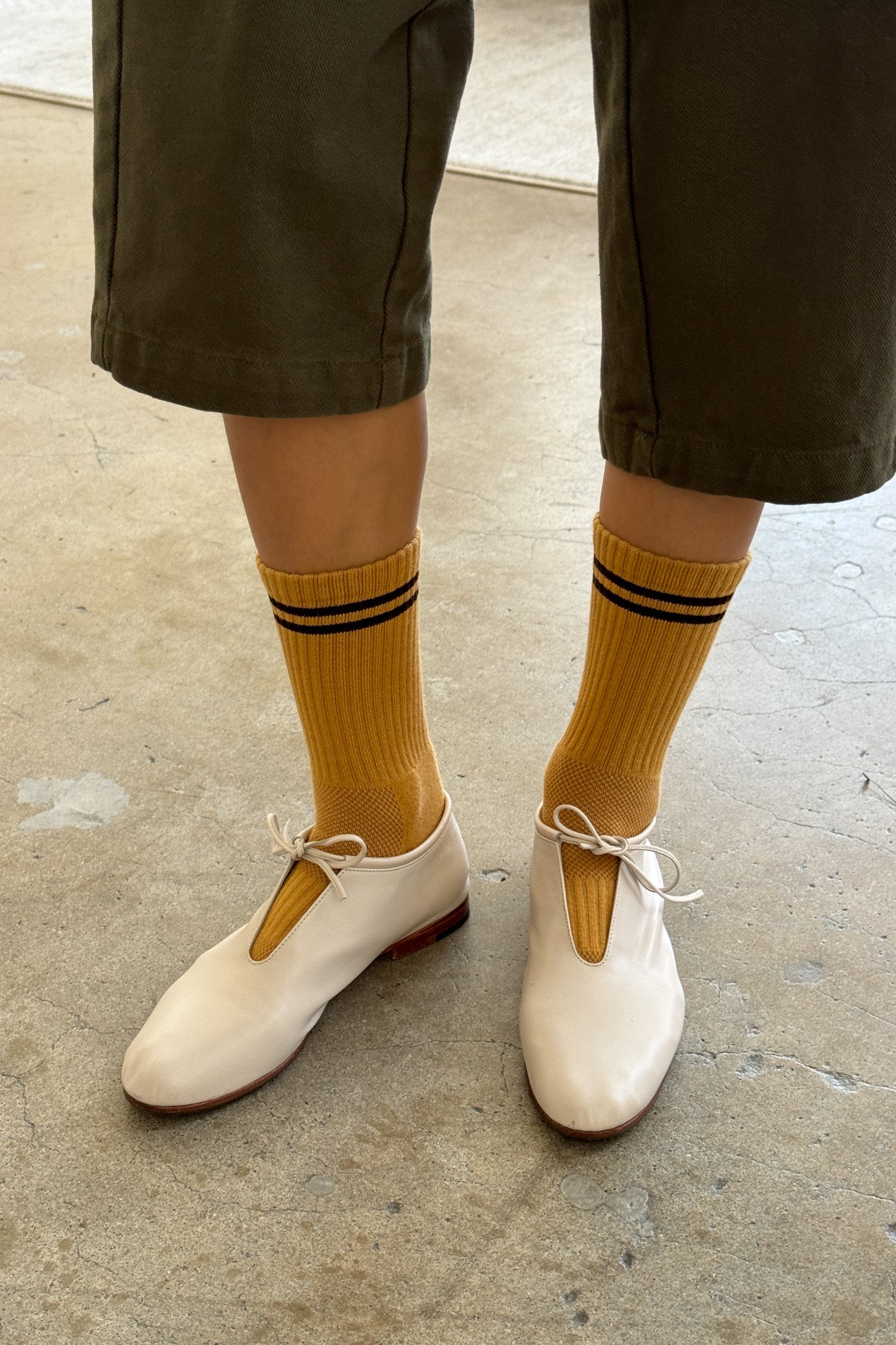 Boyfriend Socks - Biscotti