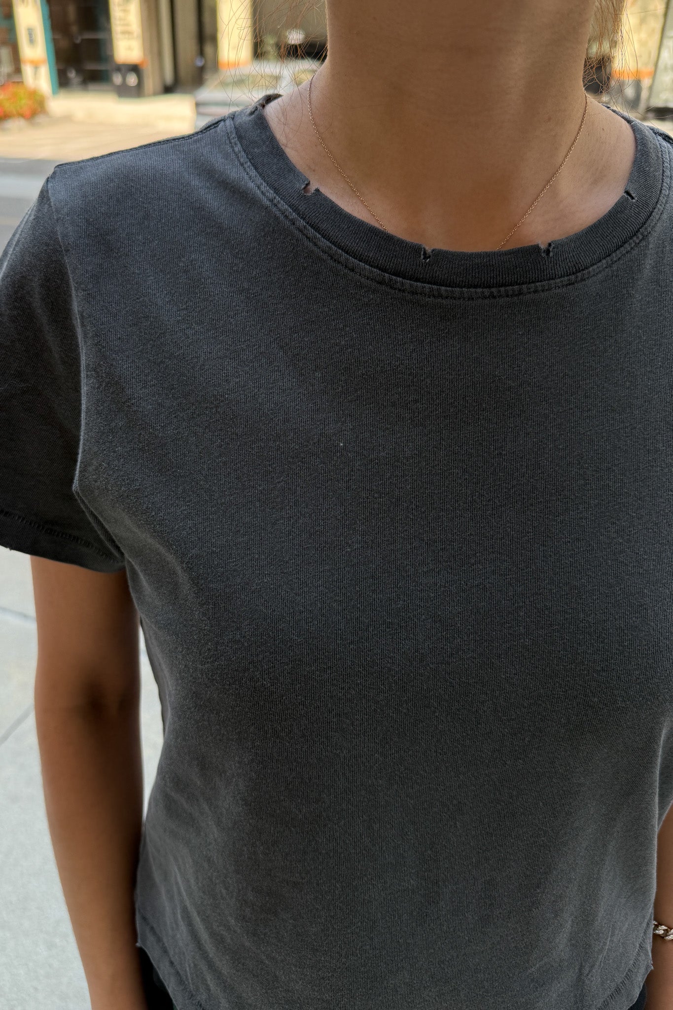 T-shirt Darling - Blanc Vintage