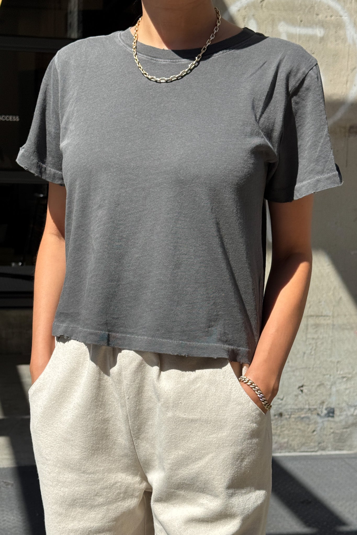 Darling Tee in Vintage Black