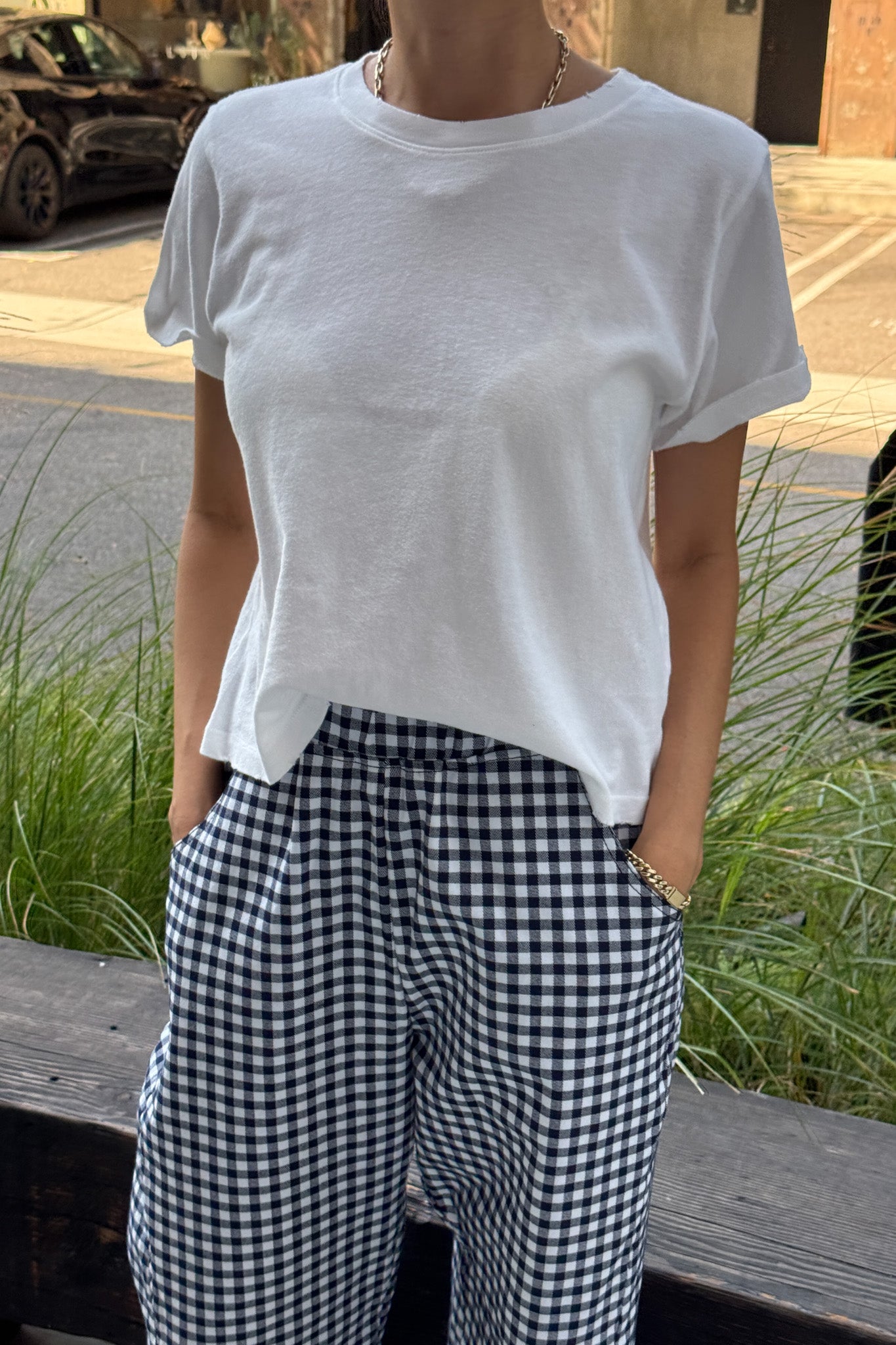 Darling Tee in Vintage White