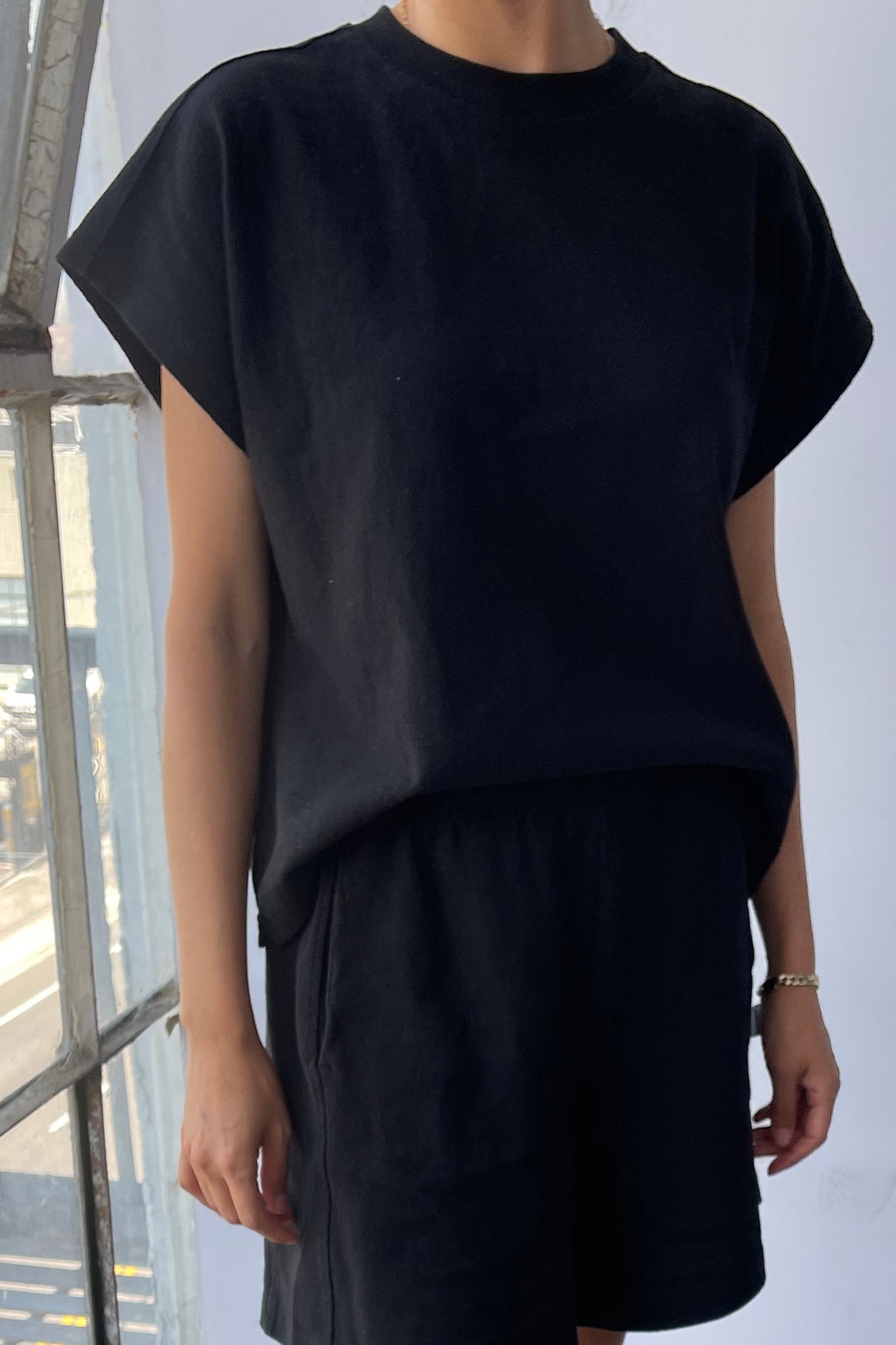 Camiseta Jeanne - Negro