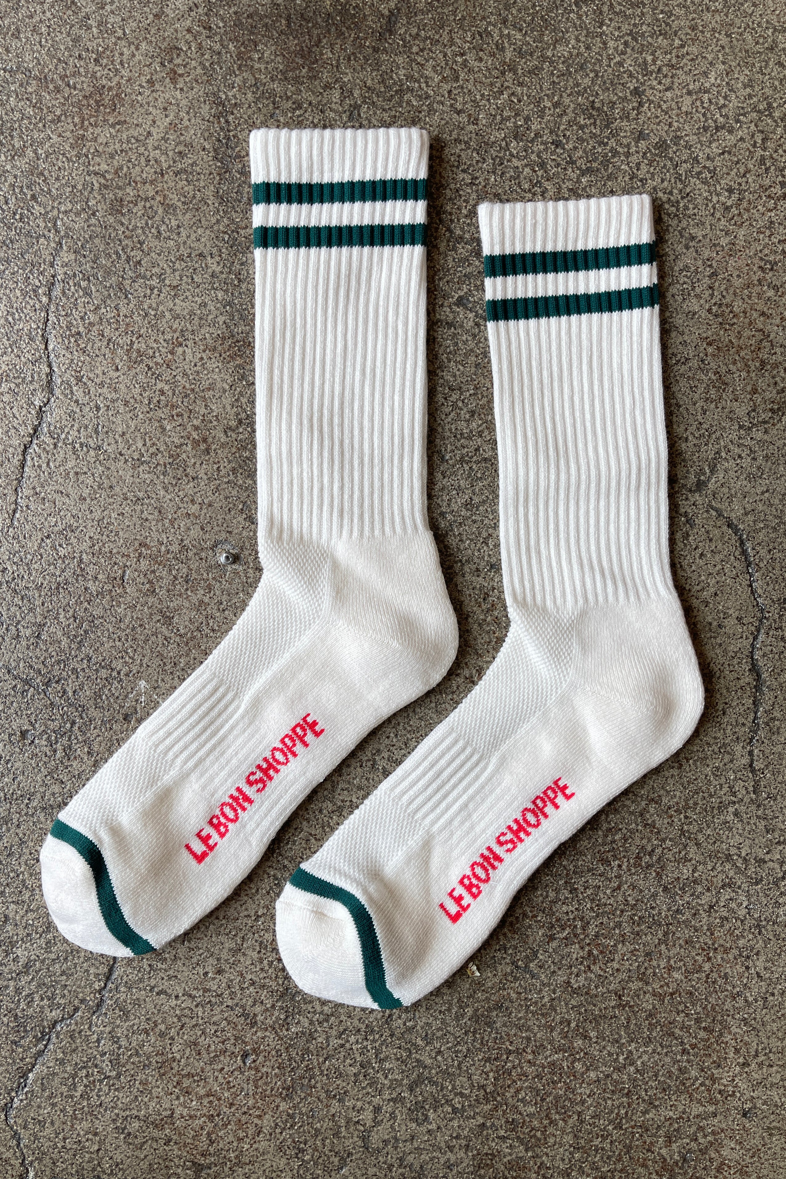 EXTENDED Boyfriend Socks - Parchment