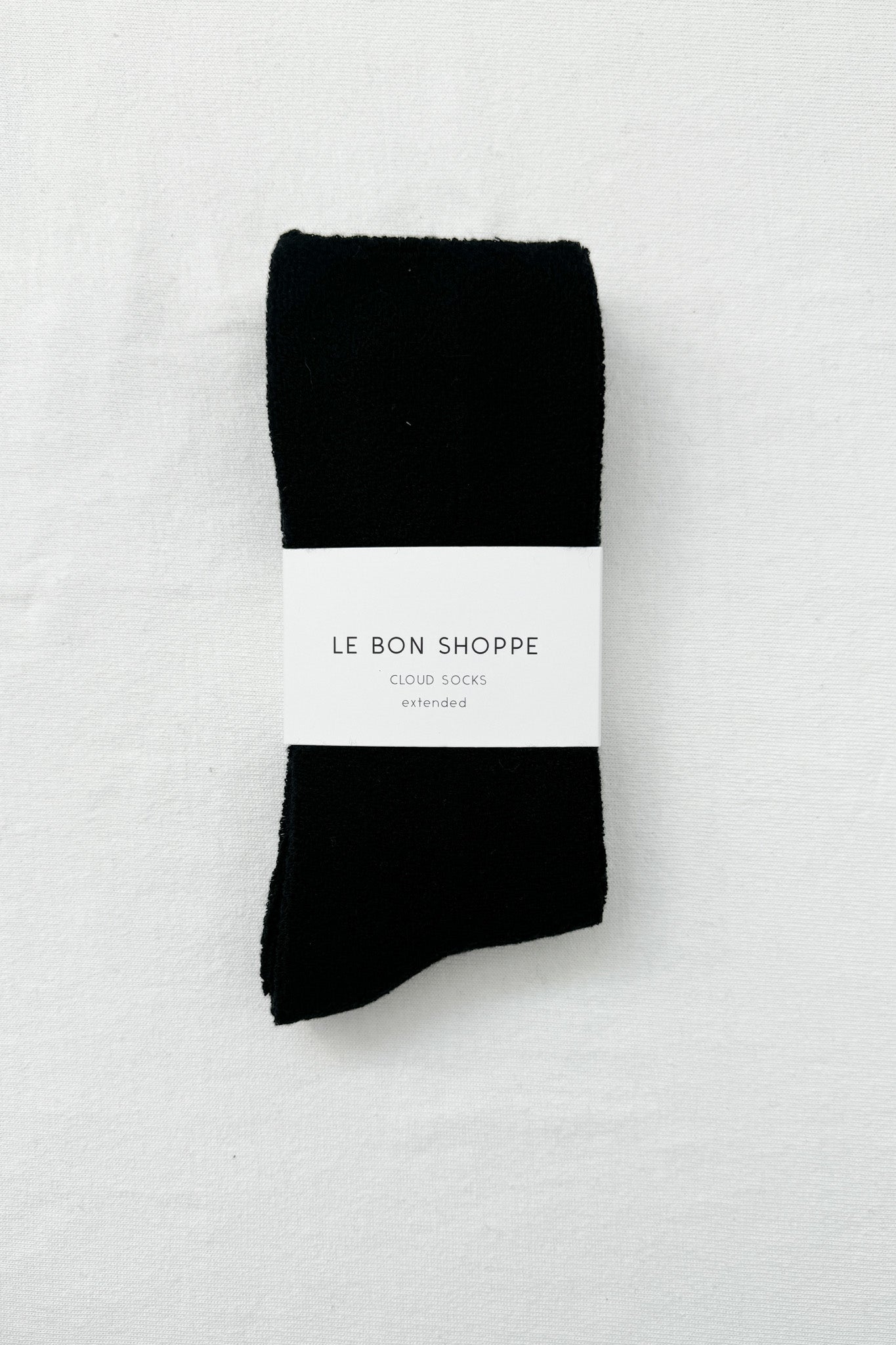 EXTENDED  Cloud Socks - Jet Black
