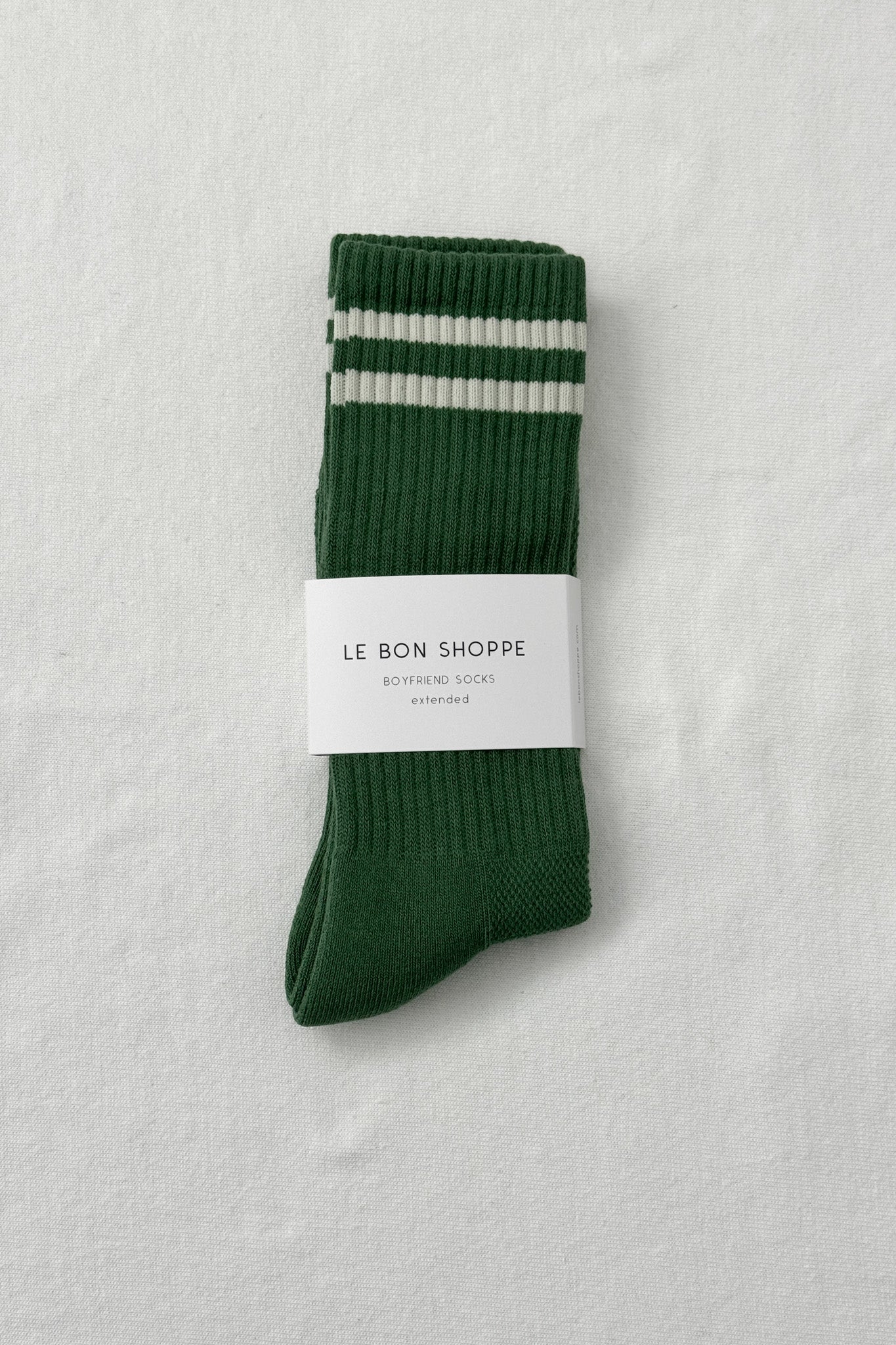 EXTENDED Boyfriend Socks - Moss