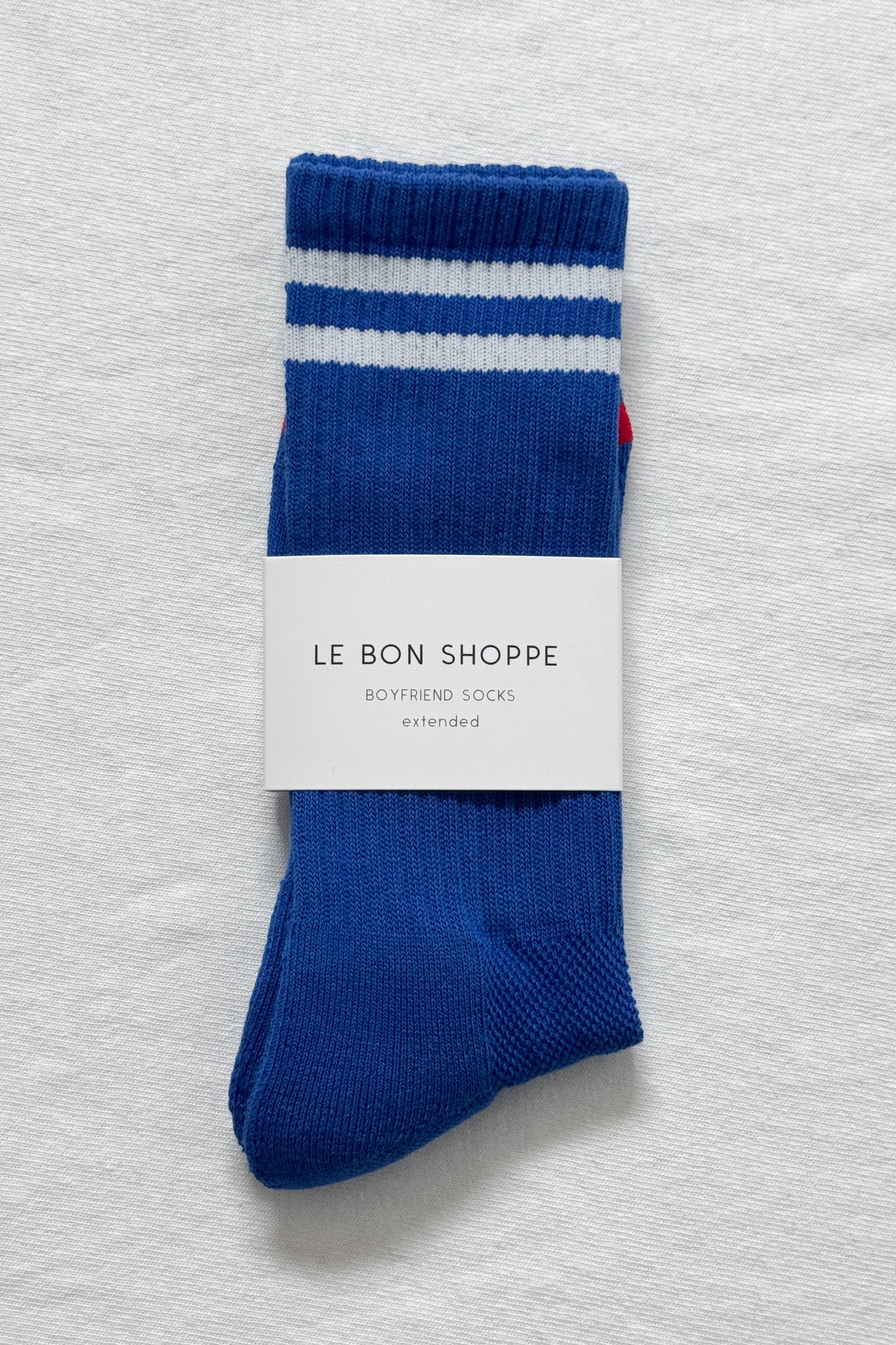 EXTENDED Boyfriend Socks - Cobalt