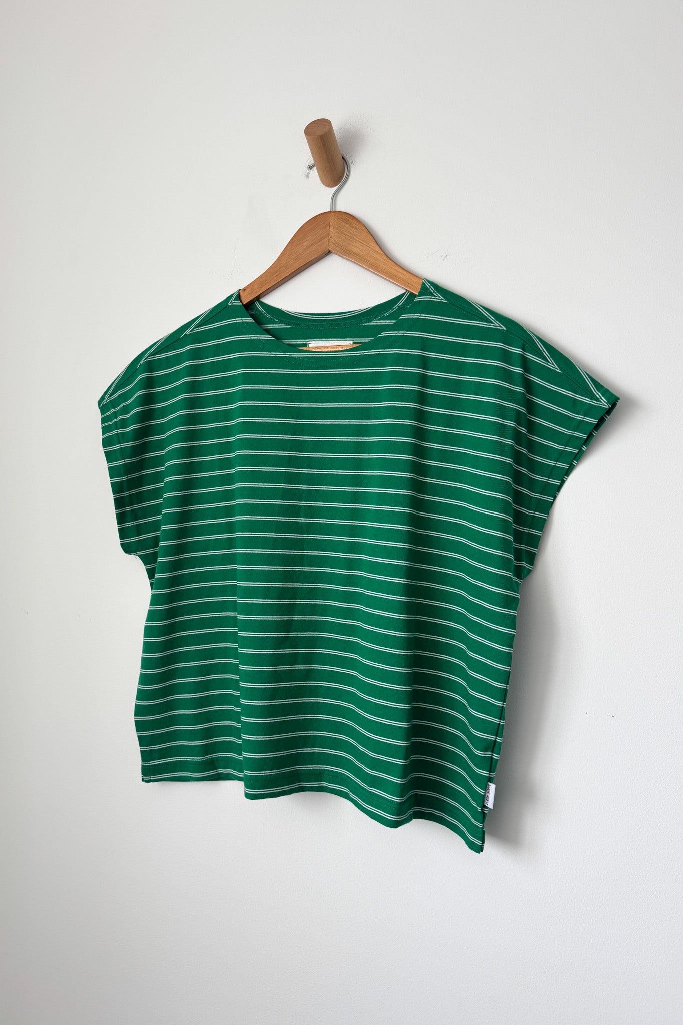 Chérie Tee - Green/White
